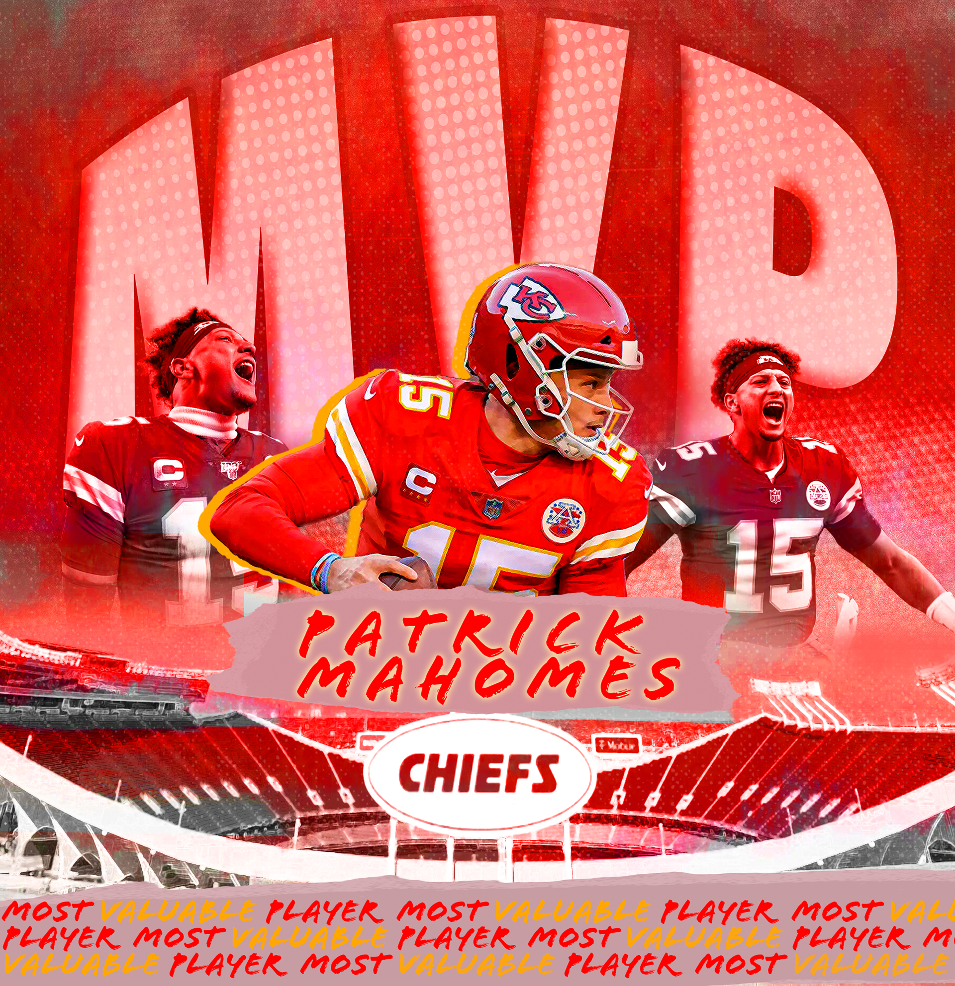 Patrick Mahomes MVP Graphic