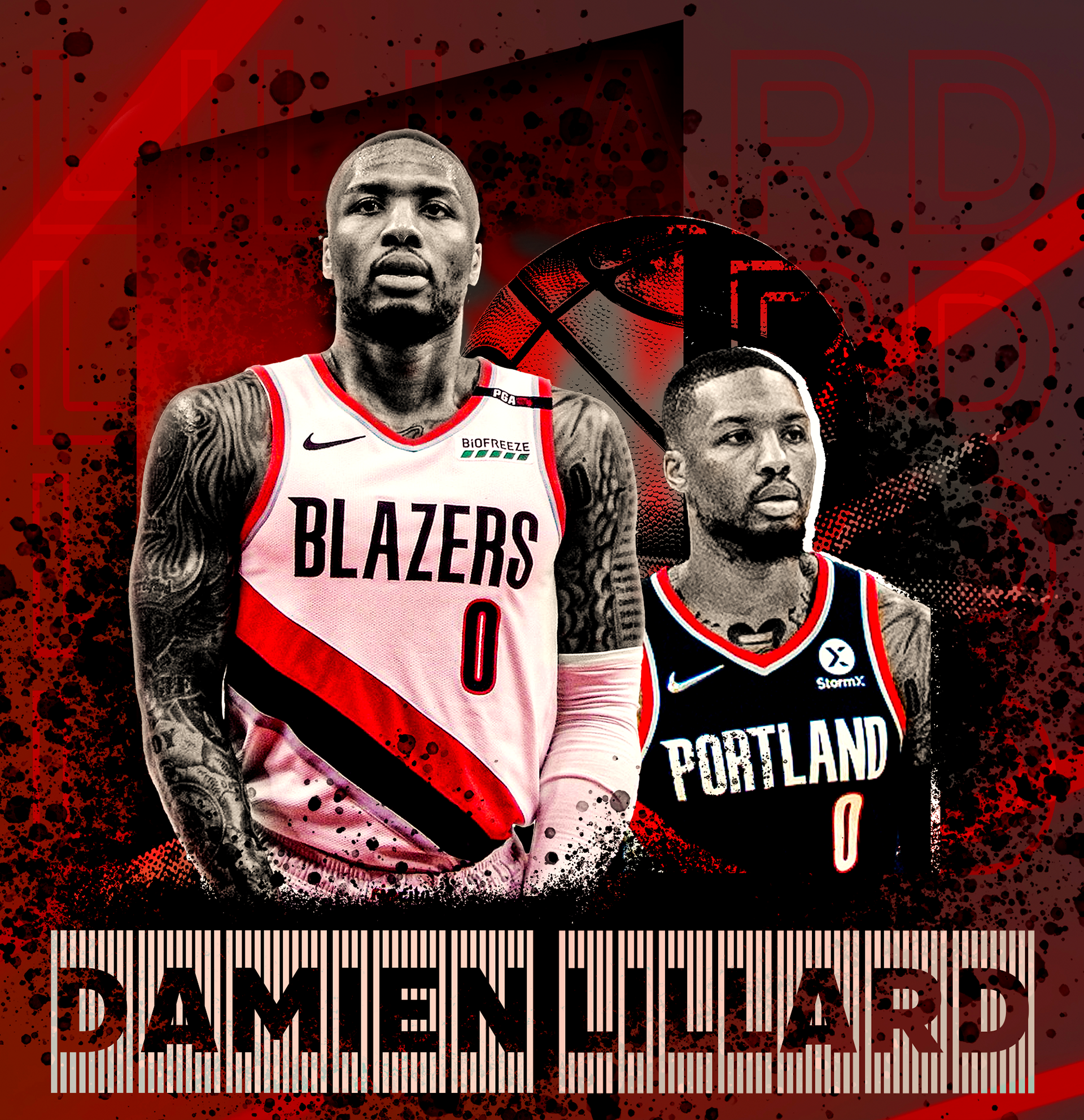 Damien Lillard Graphic