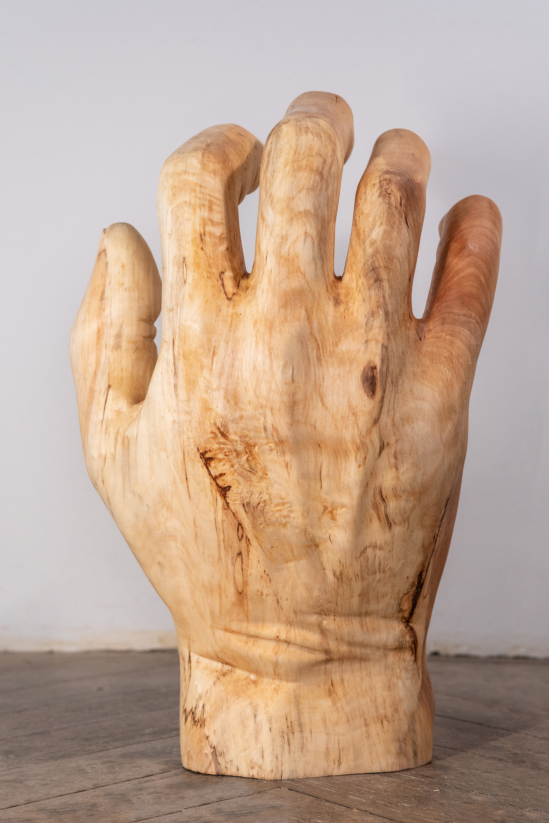 Holzfigur Figürliche Holzschnitzerei Holz Handwerk Kunst Pascal Erb