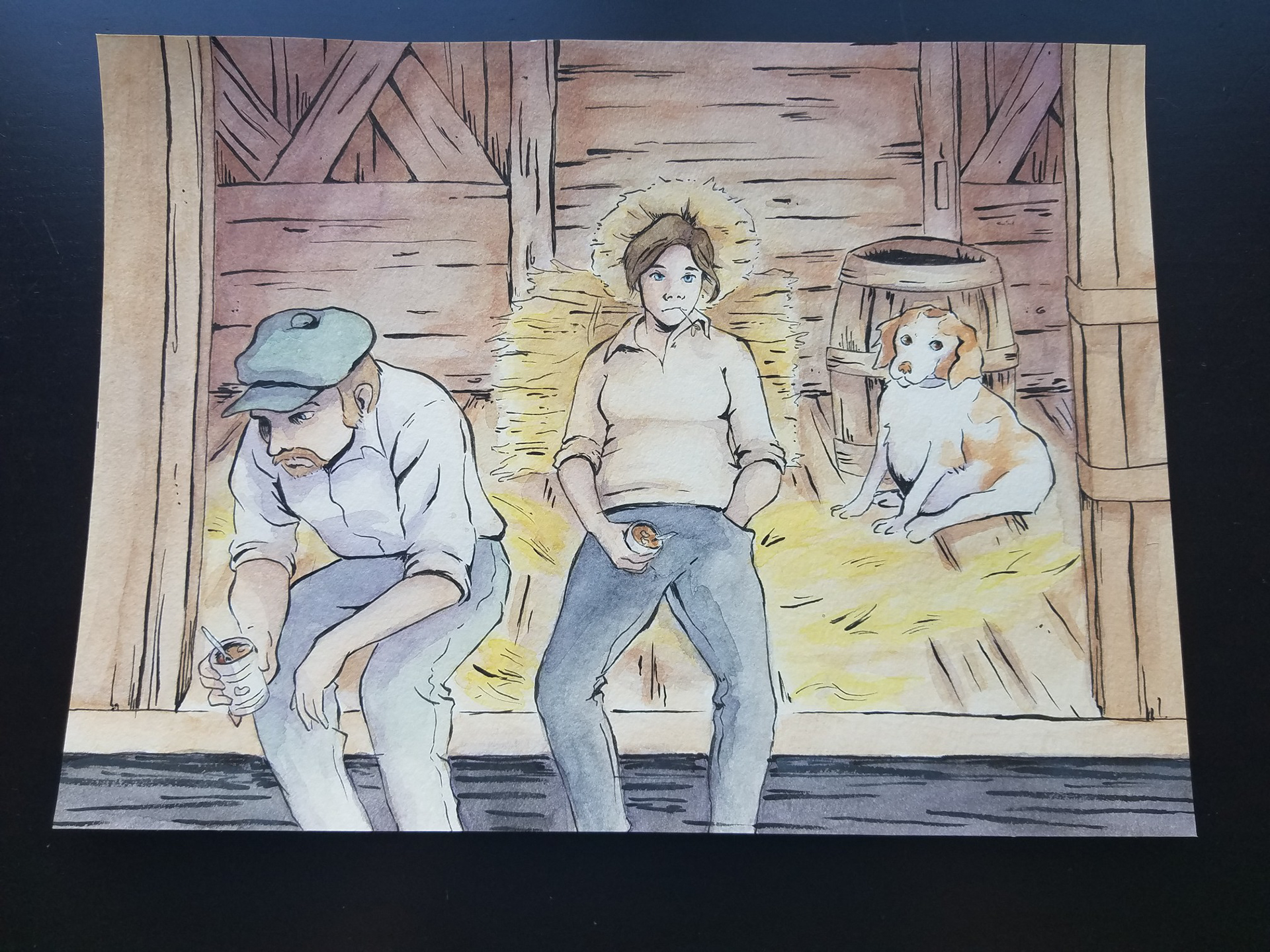 Family portrait commission
