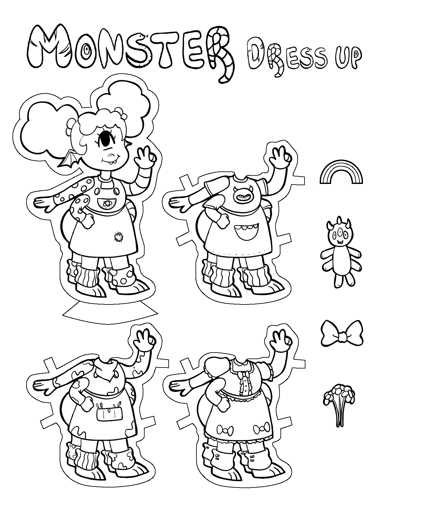 Cure's of Color Paperdoll page
