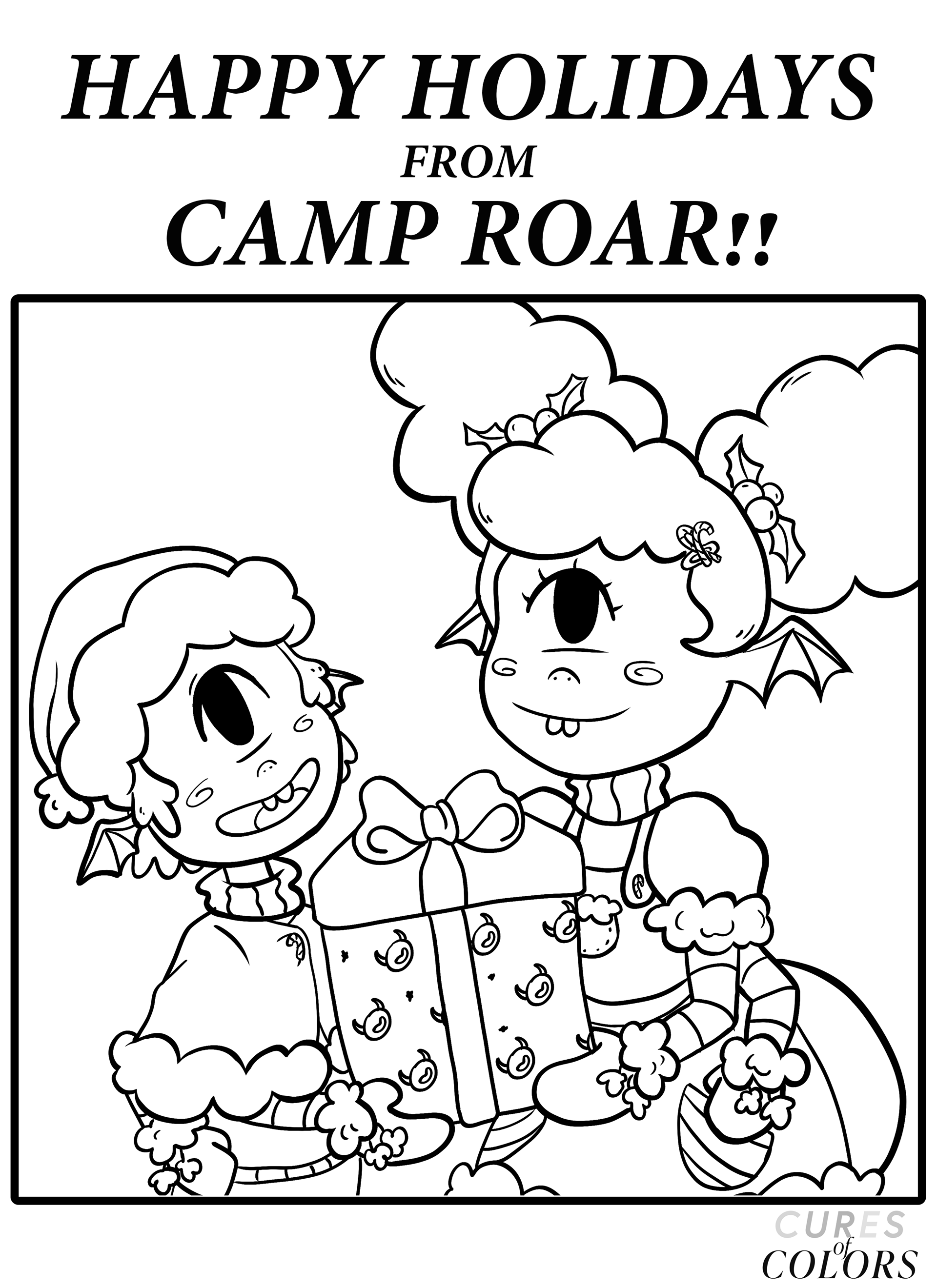 Cures of Colors free coloring page