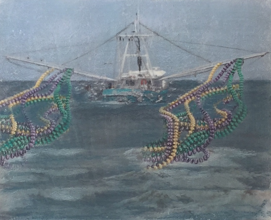 Mardi Gras Shrimp Boat