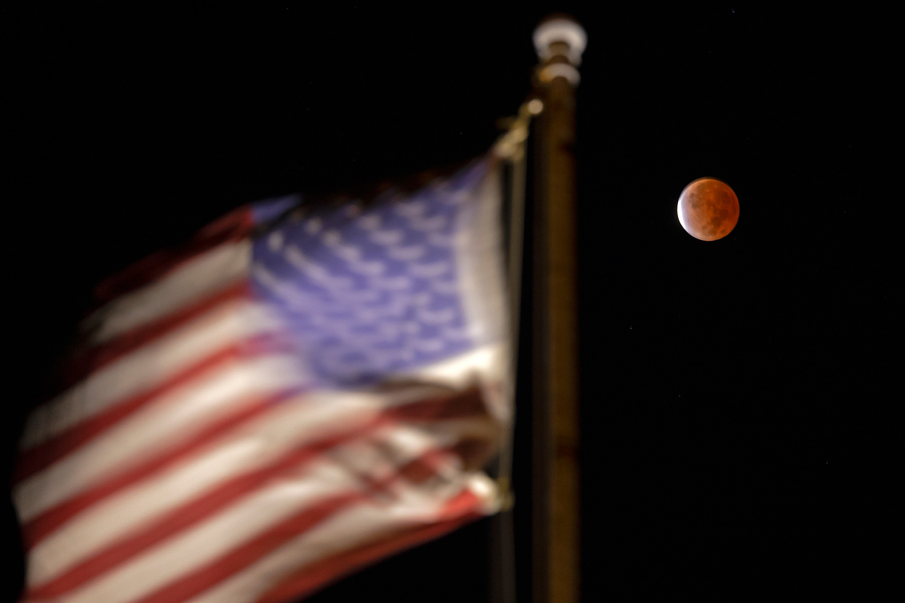 Lunar eclipse of the Beaver Moon