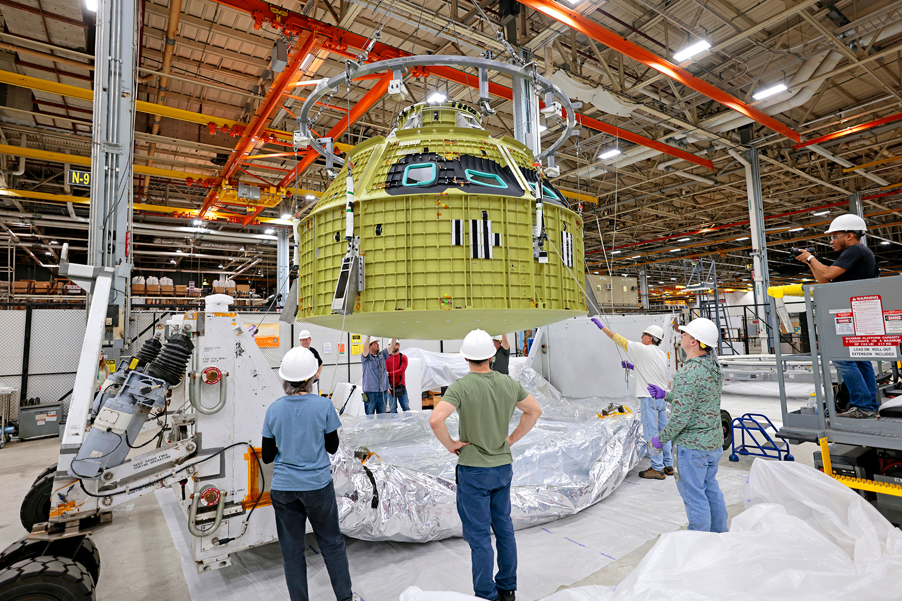 Orion Crew Module IV shipped