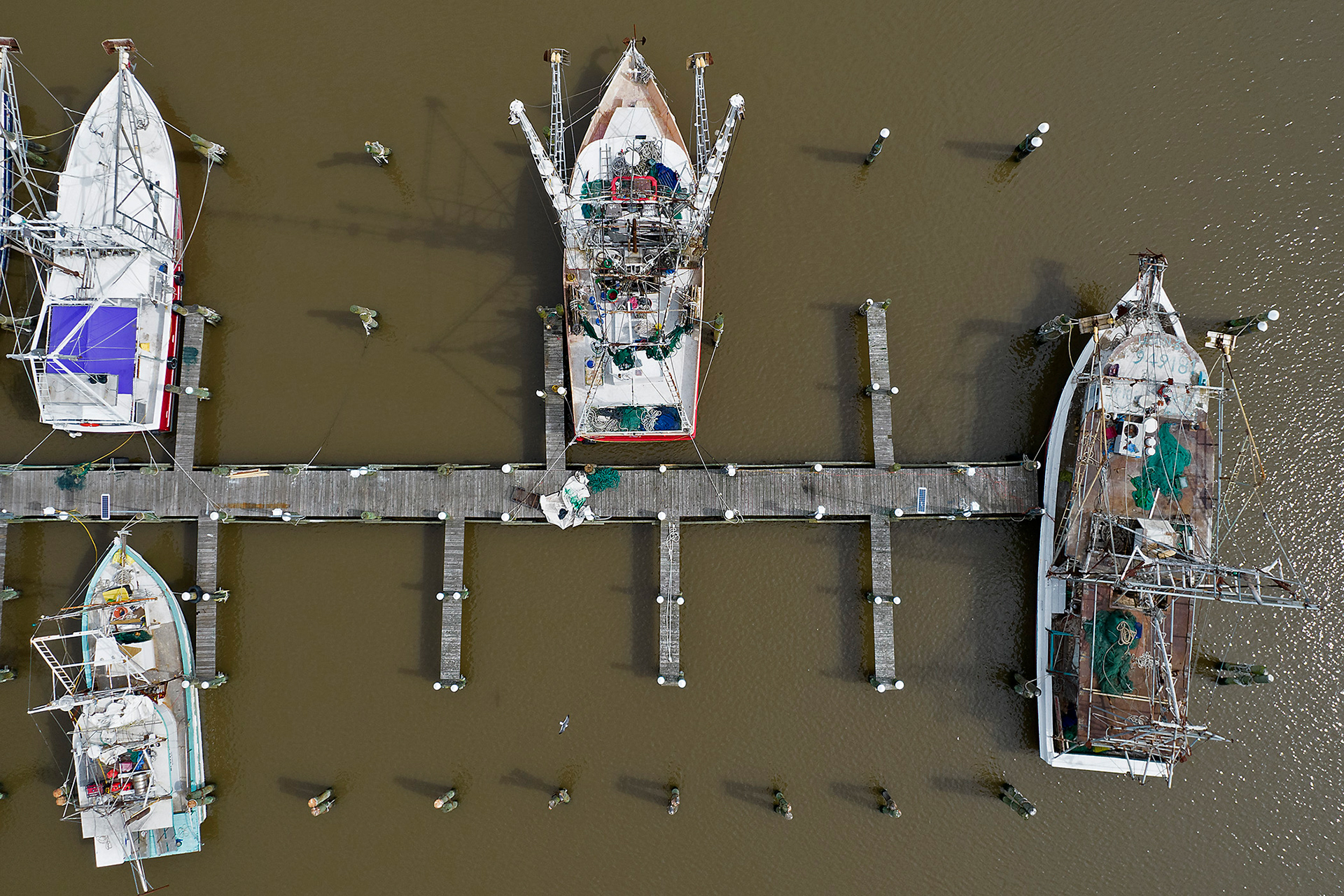 Shrinking of Gulf Coast fishing fleet