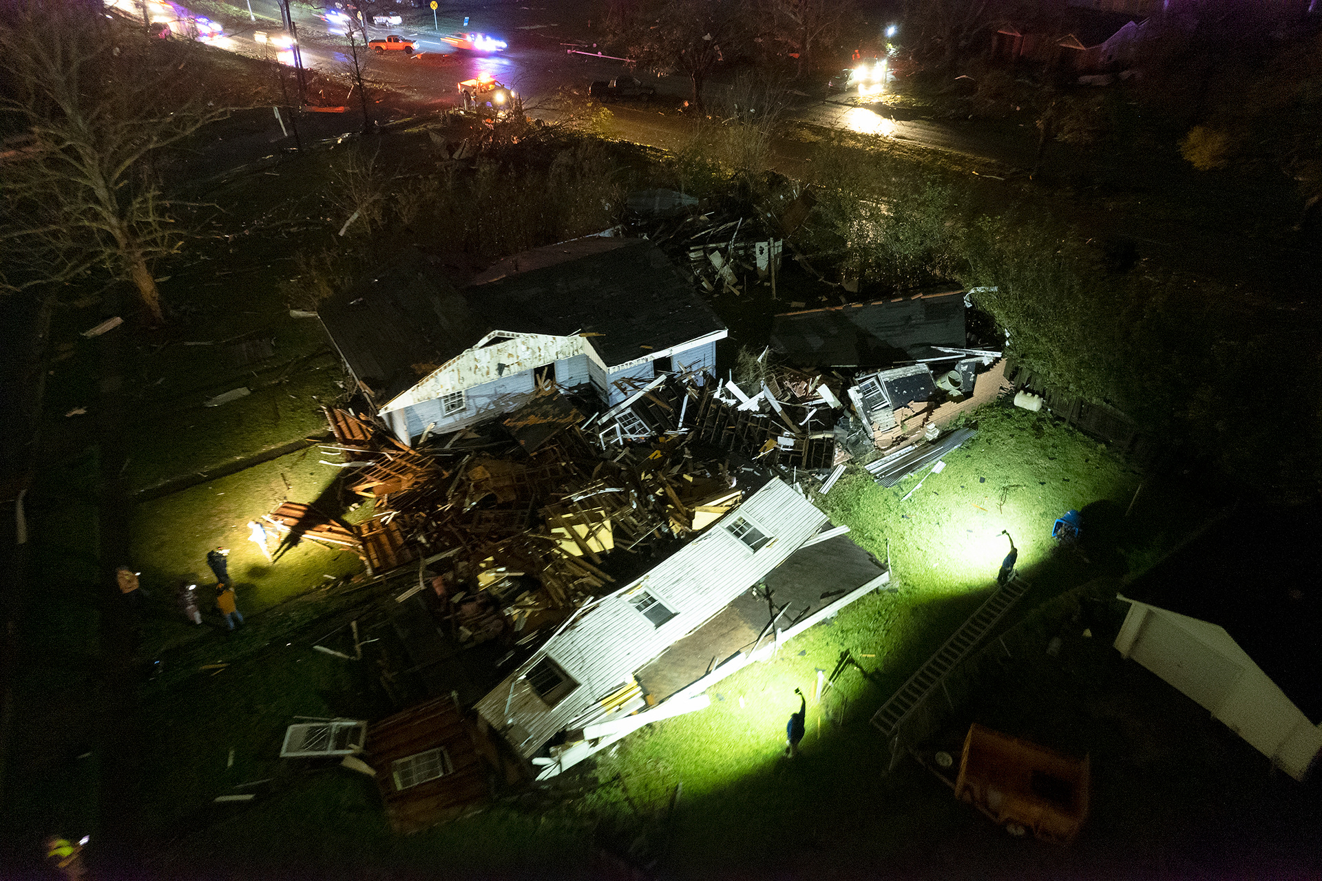 Tornado in Arabi, LA