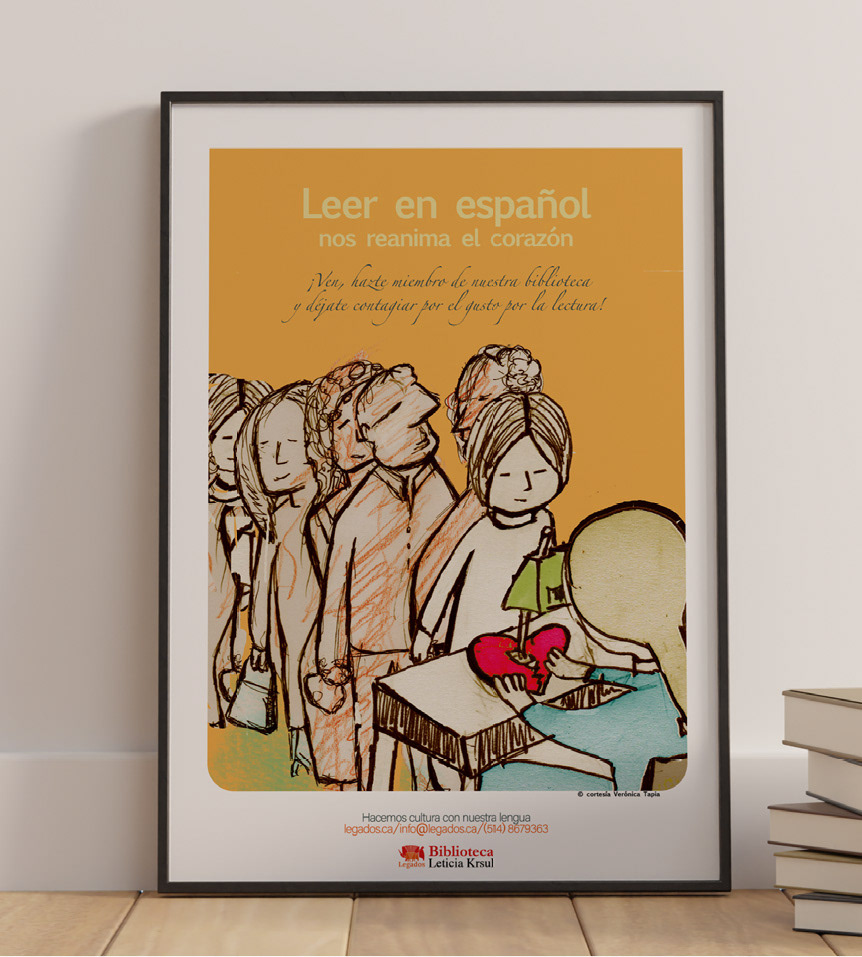 Afiche Ilustrado para Instituto Legados