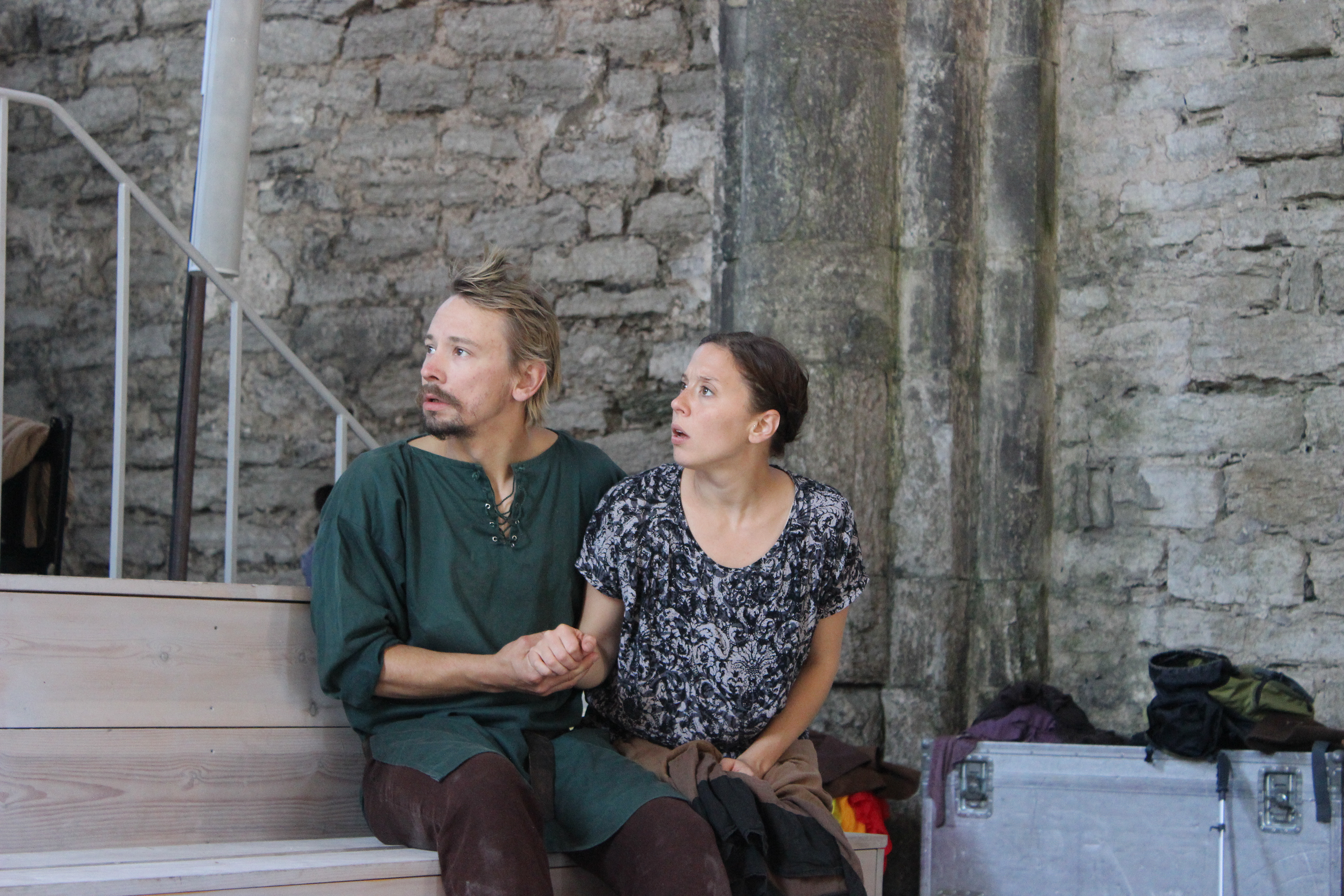 Rille und Julia entsetzt