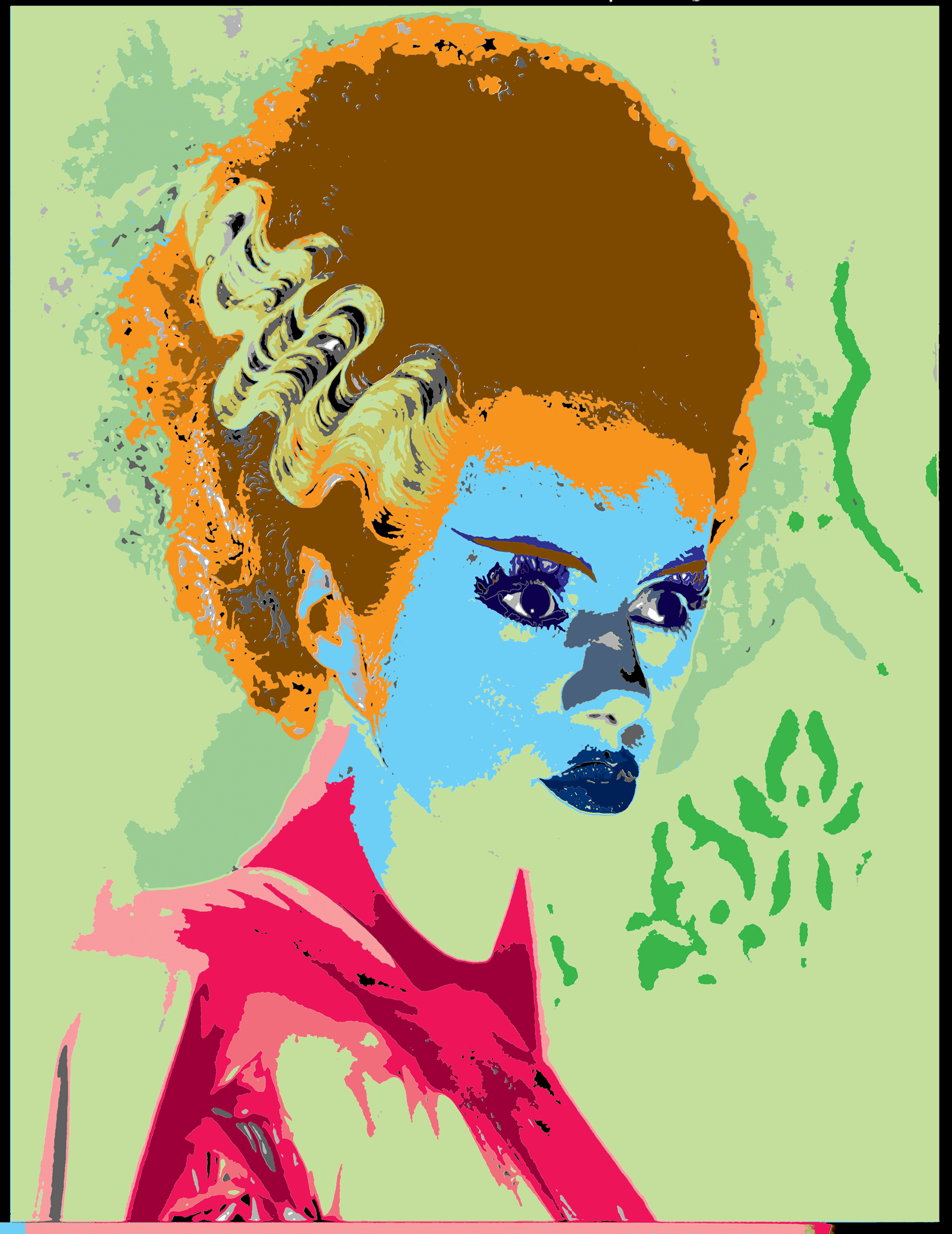 Posterized and Colorized