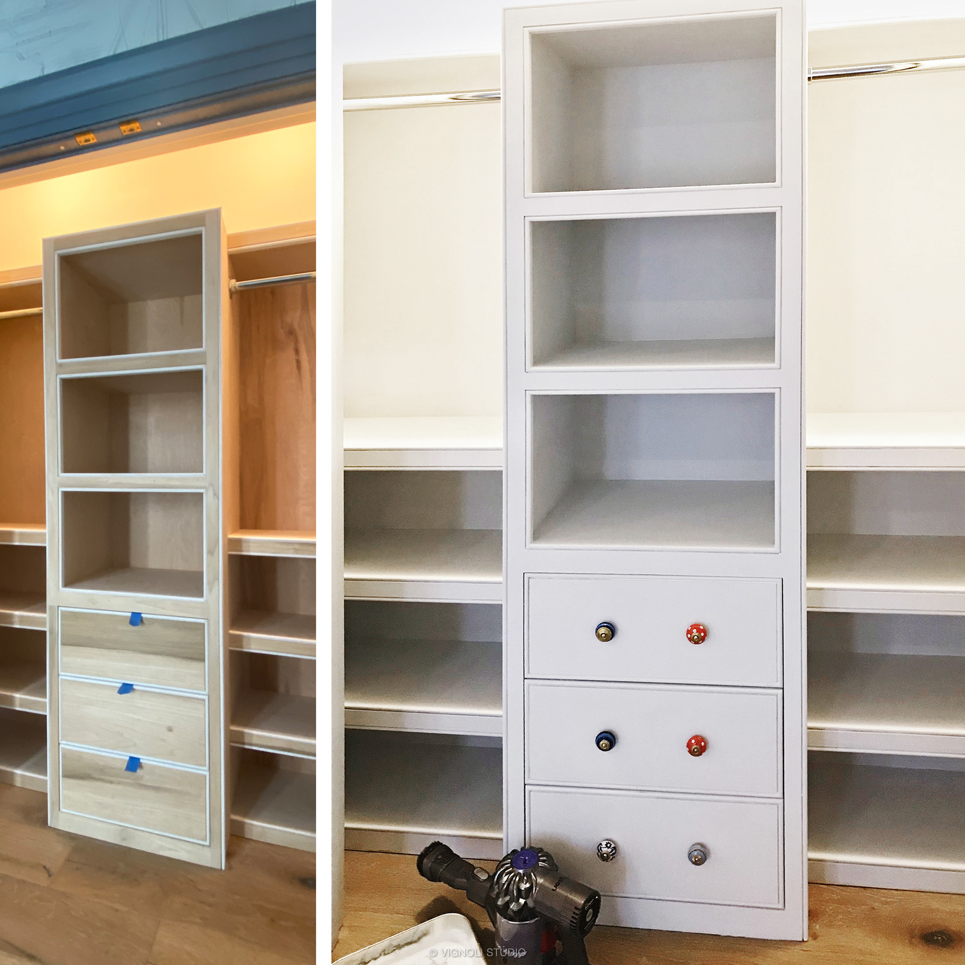 Closet: Finishing