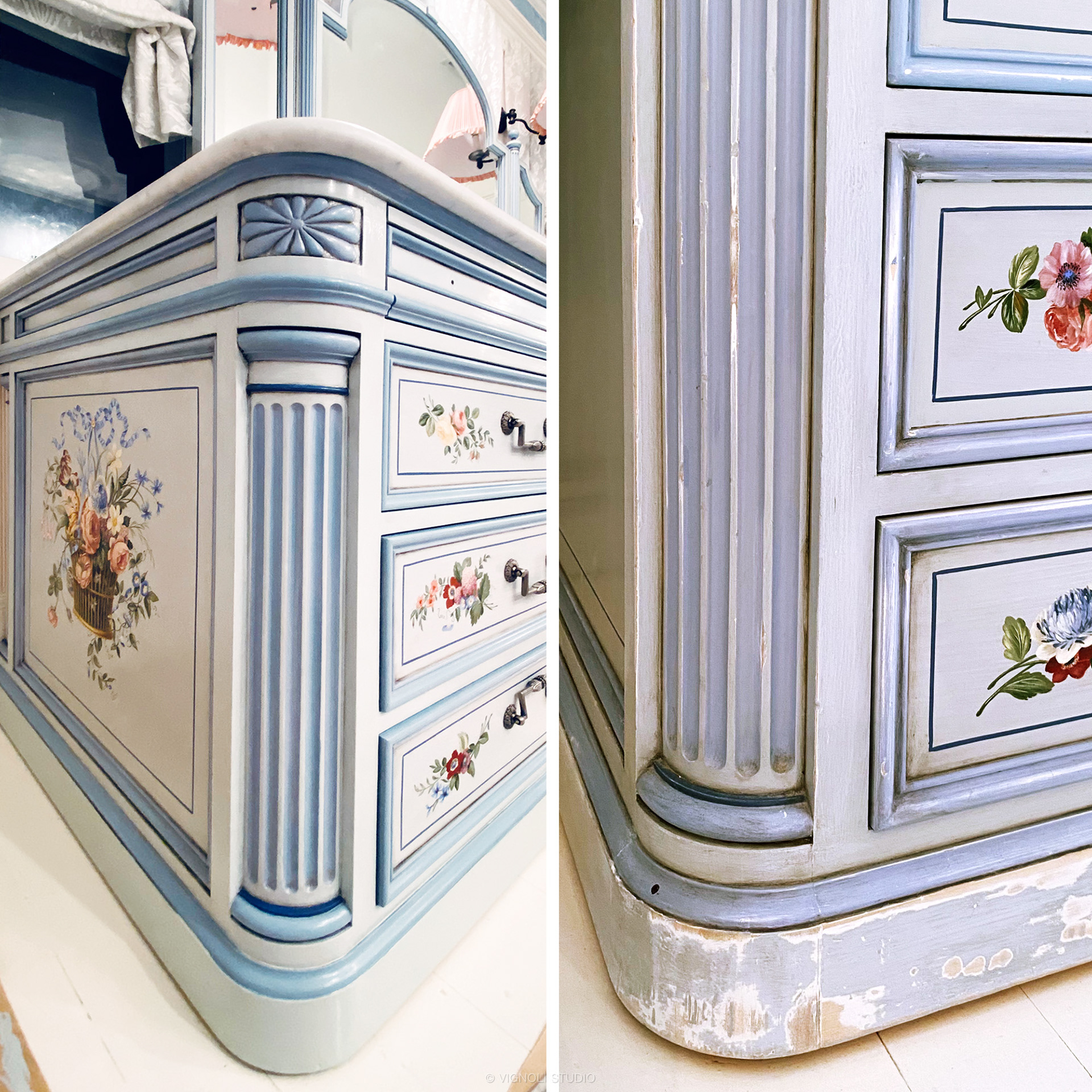 After and Before (Vanity left side)