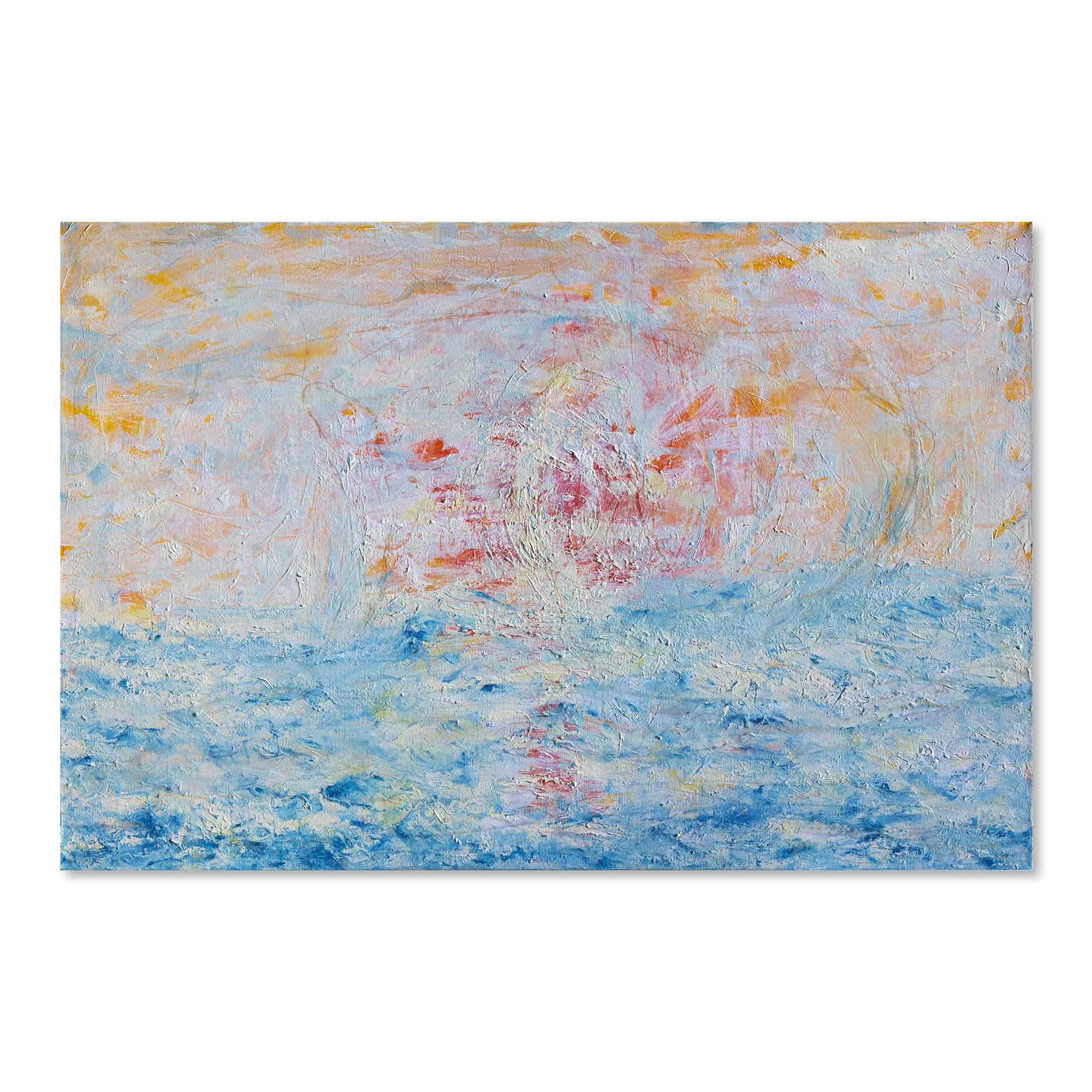 Regata by Alex Vignoli, 2015, mixed medium on canvas, 24x36 (original and limited edition prints)