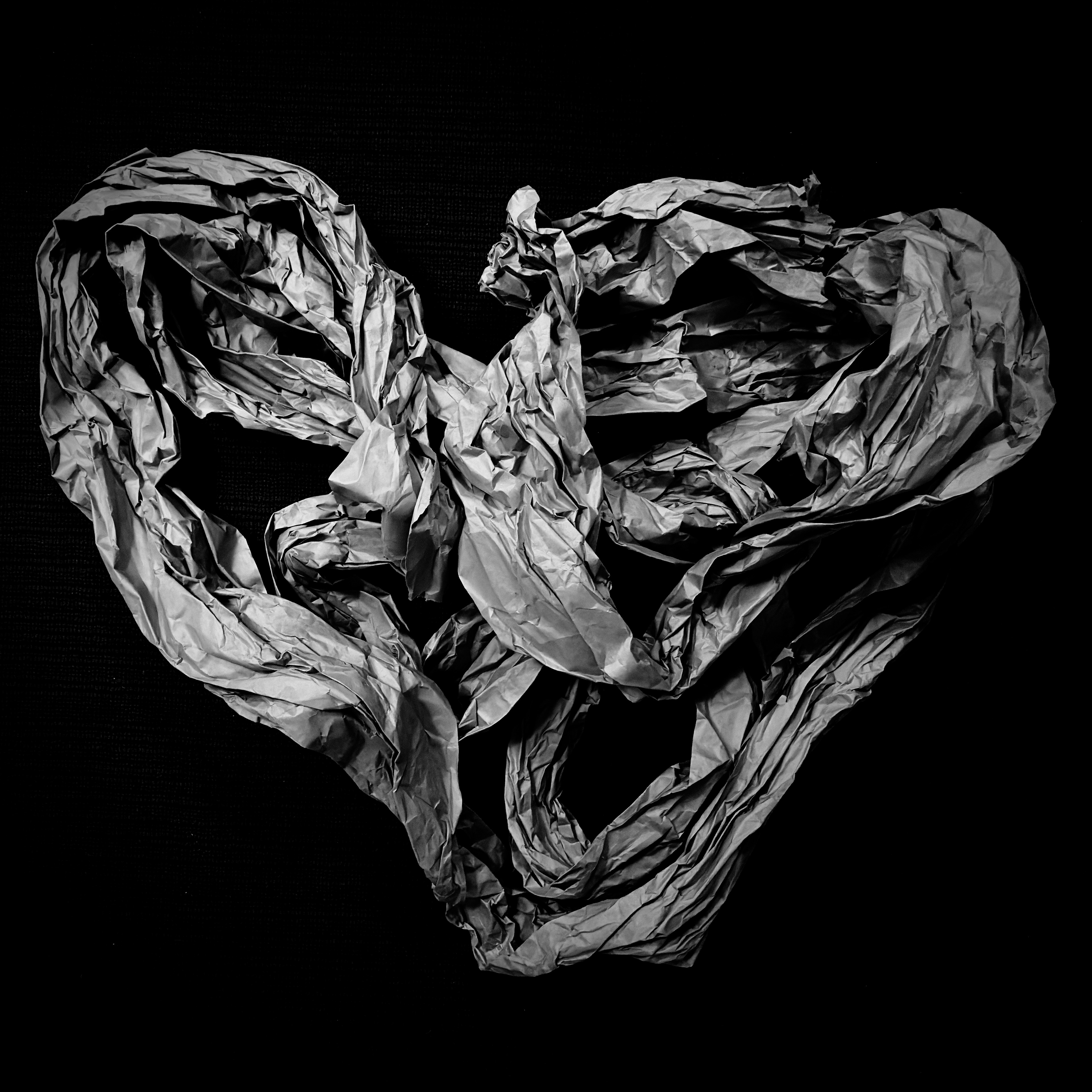 #20 (B&W, Paper Heart)