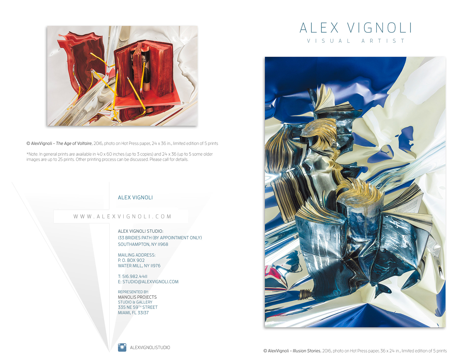 Alex Vignoli, visual artist