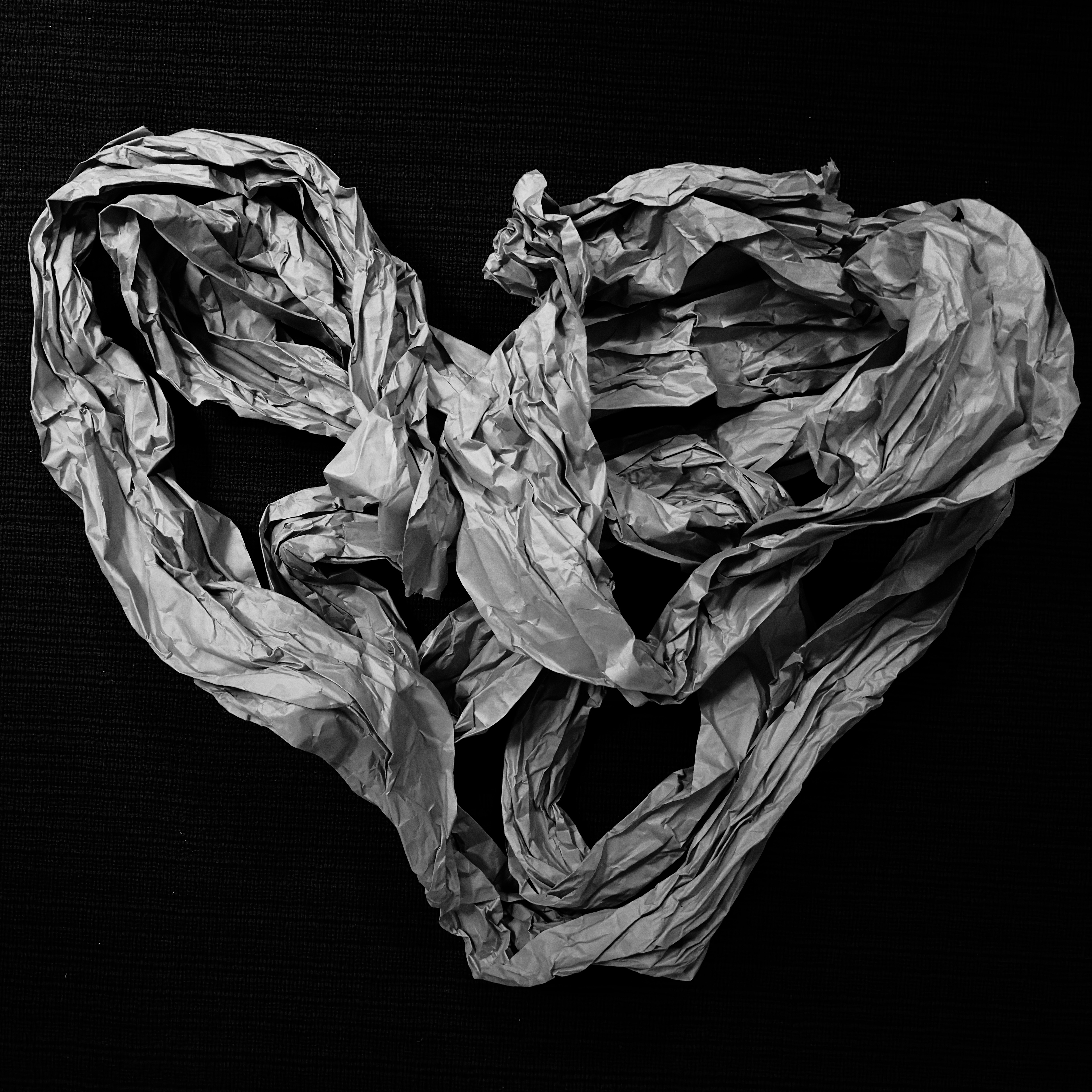 #19 (B&W, Paper Heart)