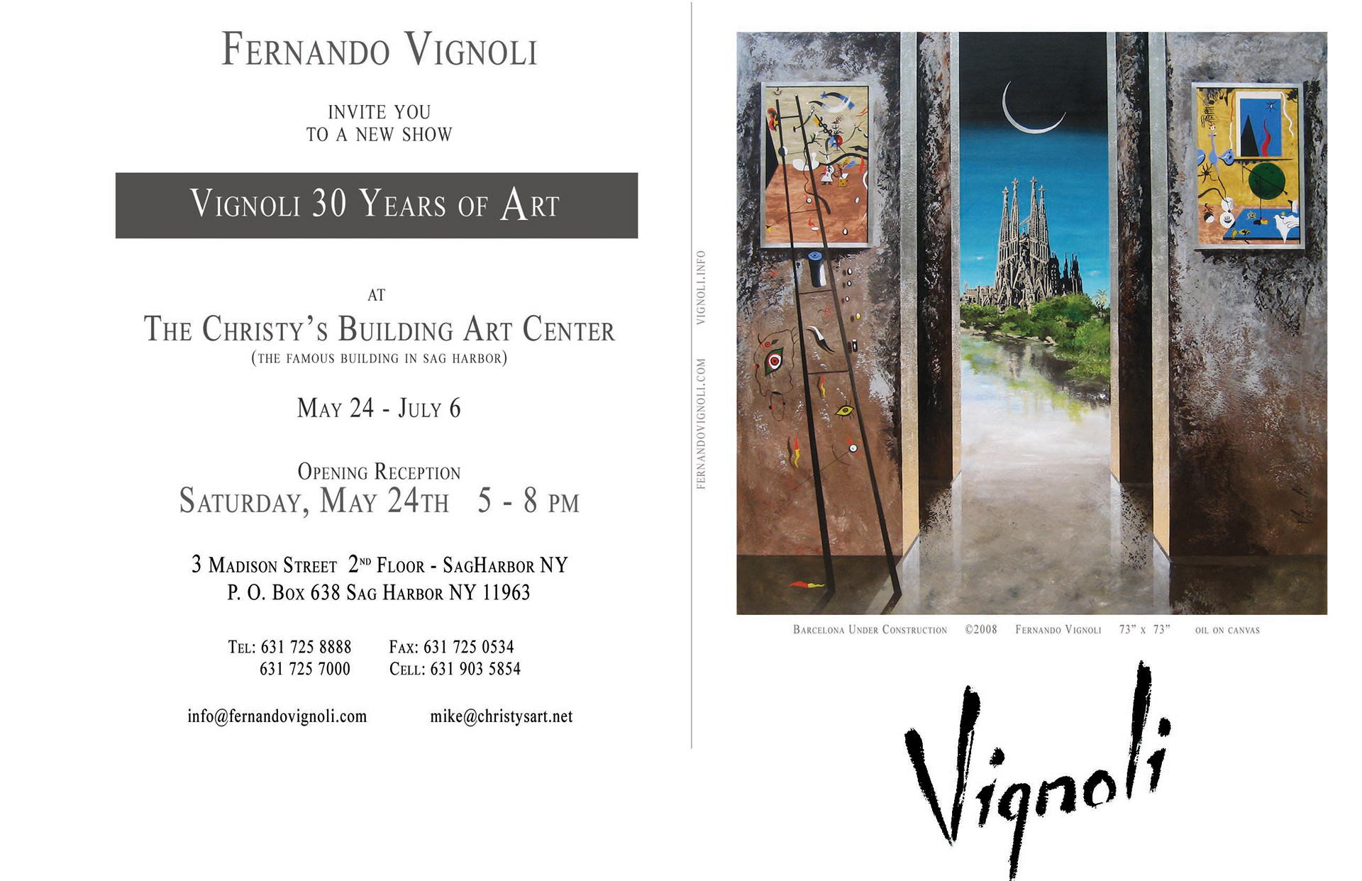 Fernando Vignoli, artist