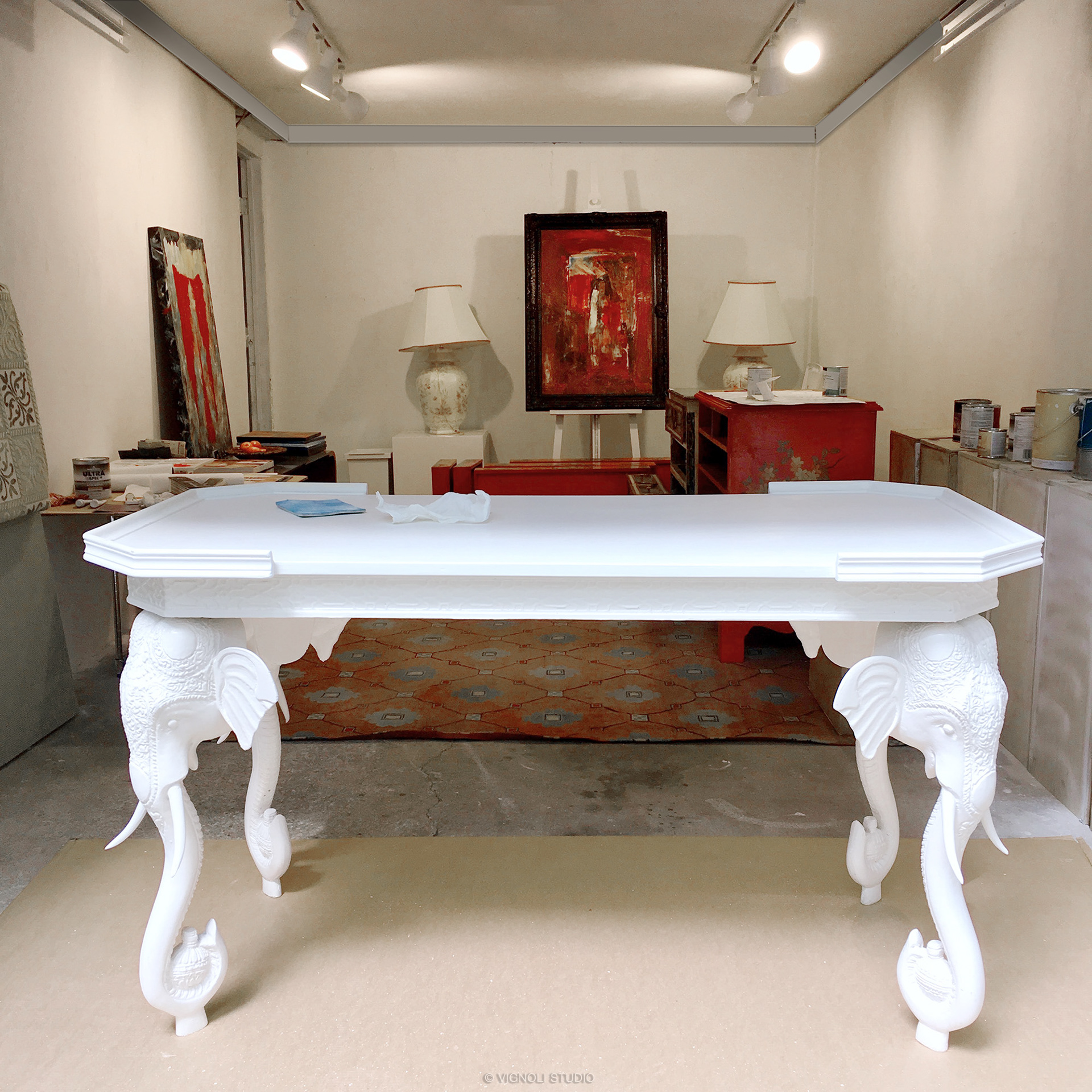 Elephant Table (in progress)