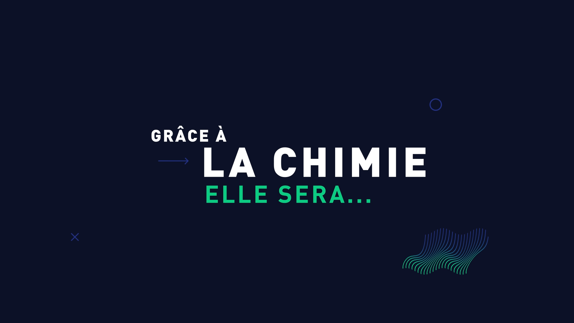 Grâce à la chimie...