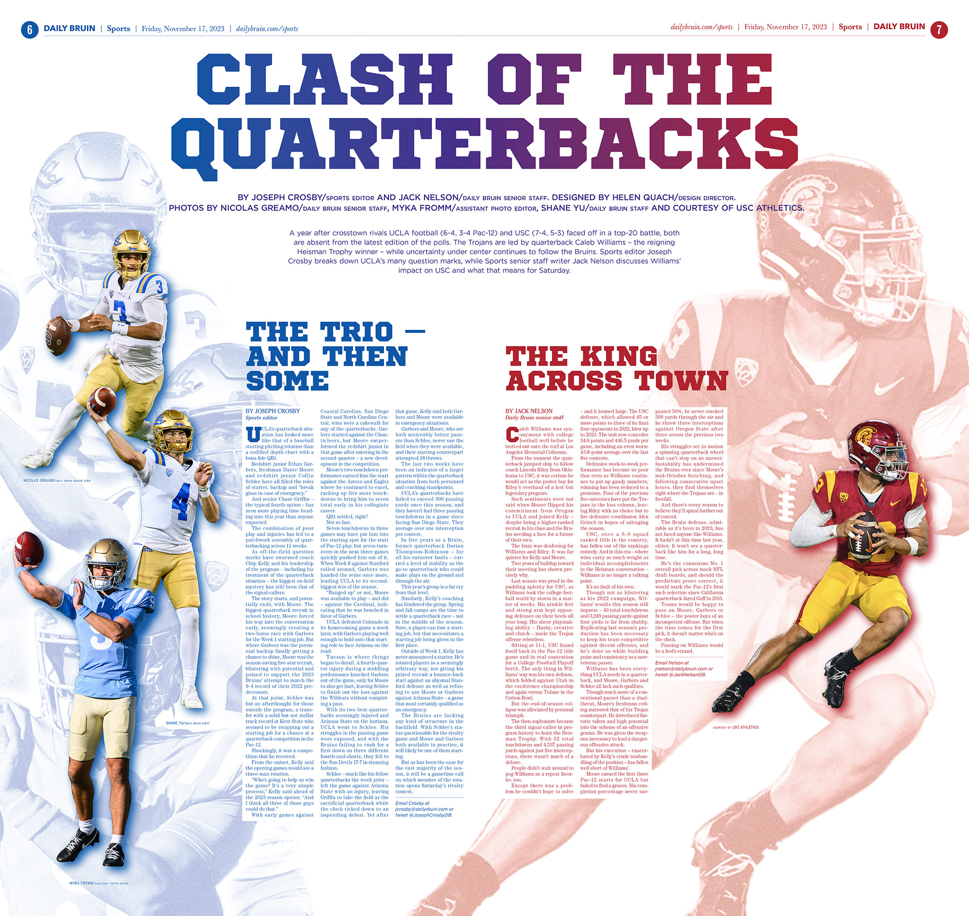 "Clash of the Quarterbacks"