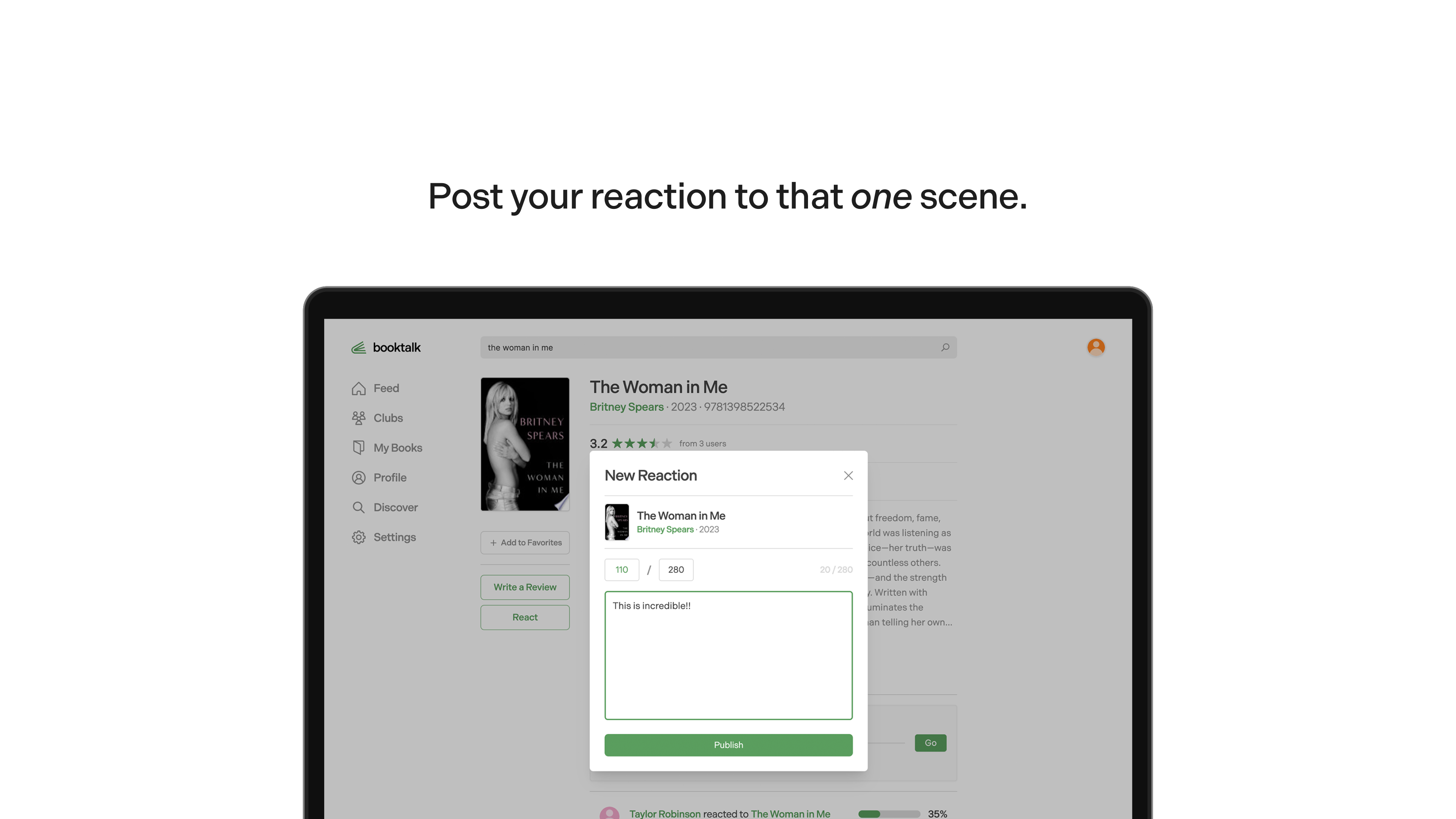Post your reaction that one scene.
