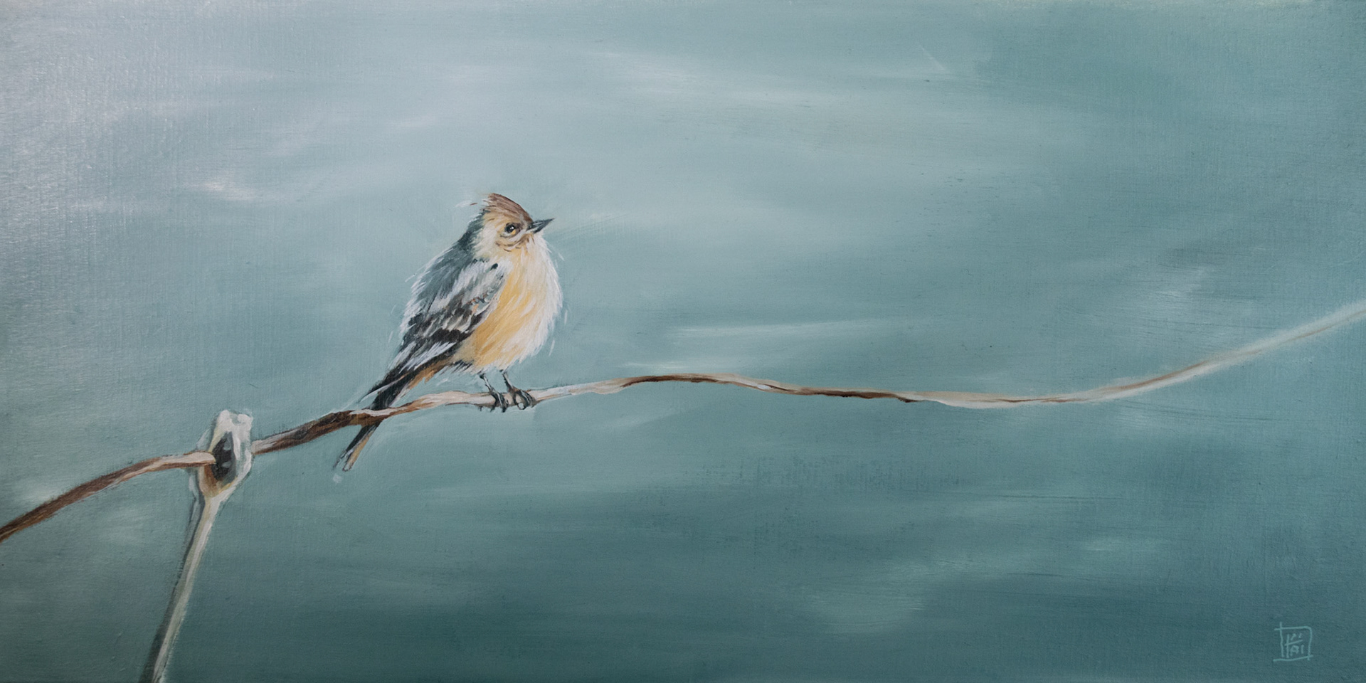 misty morning | oil on linen | 12x24