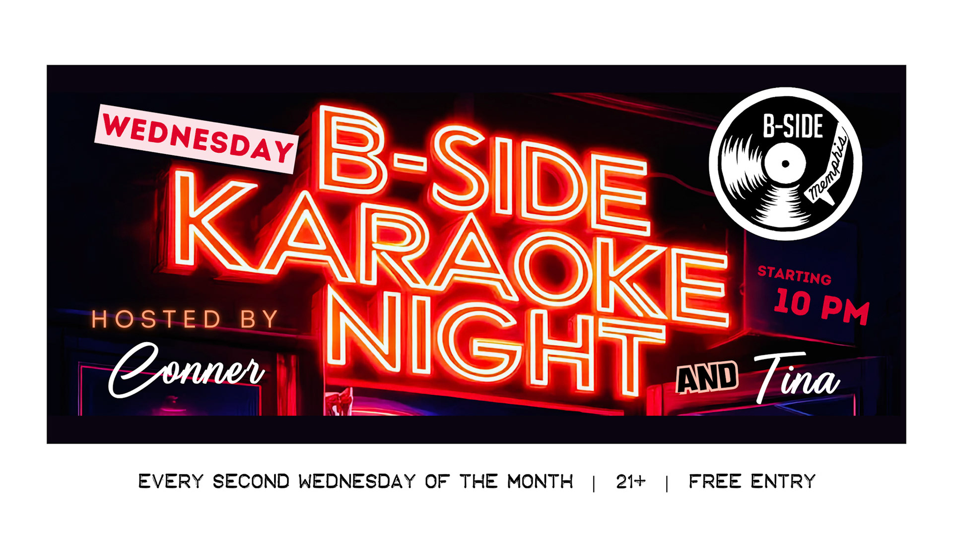 every second wednesday of the month | 21+ | free entry - 1