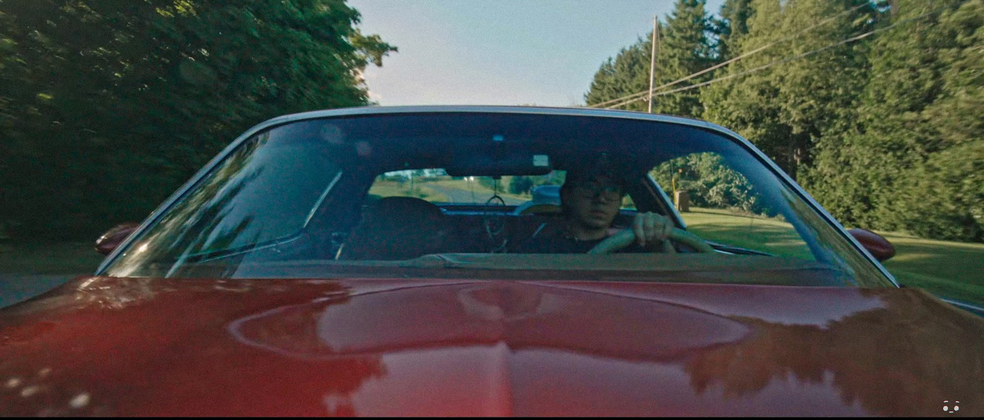 Front Car Mount Still Frame from Old Soul (2024) | Short Film | Lawrie Film Co.