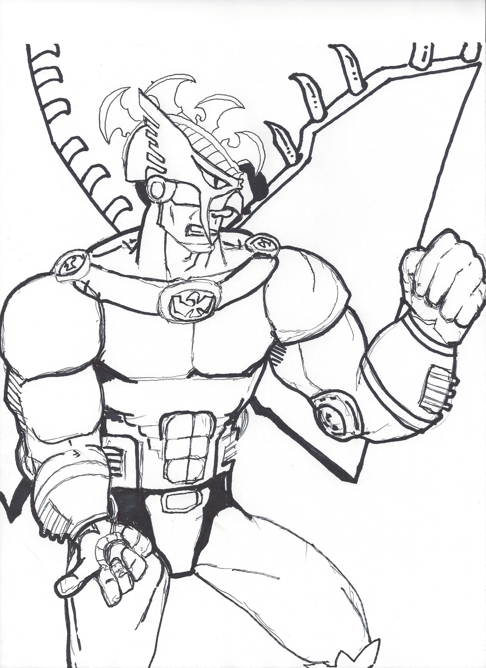 Inked Hawkwarrior