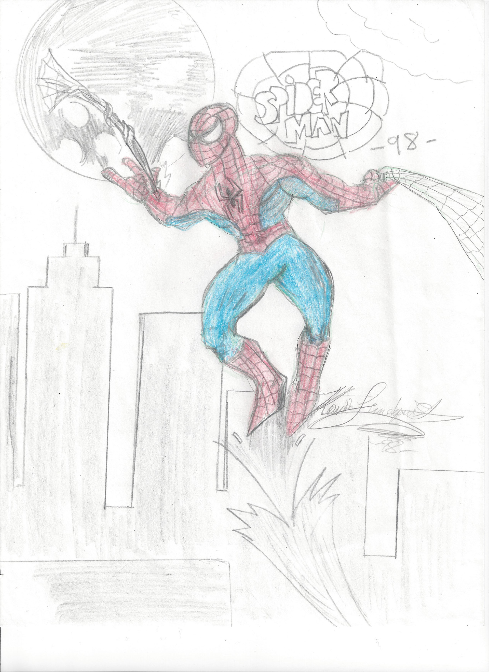 web slinging