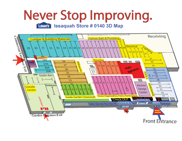 kevin sundquist - Lowe's Store Map