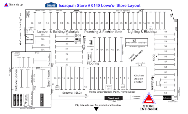 kevin sundquist - Lowe's Store Map