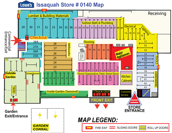 kevin sundquist - Lowe's Store Map