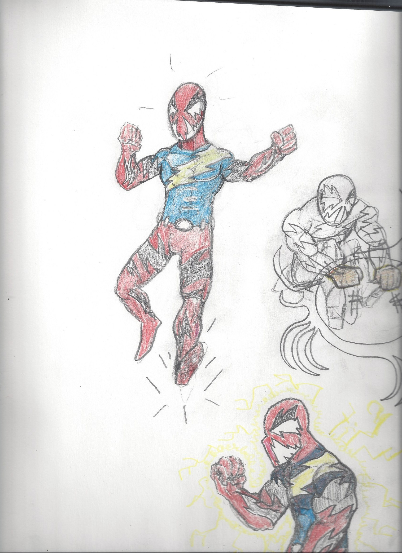sketch of Solar-Man