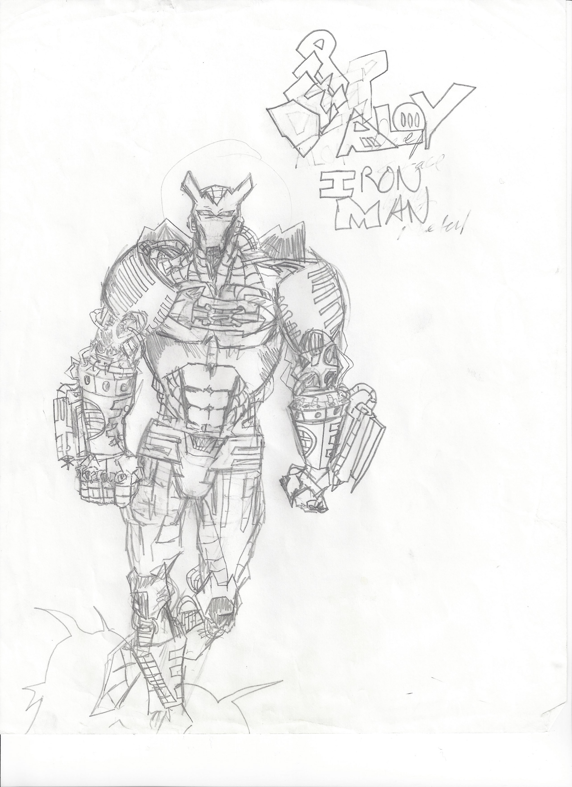 Deep alloy Iron man
