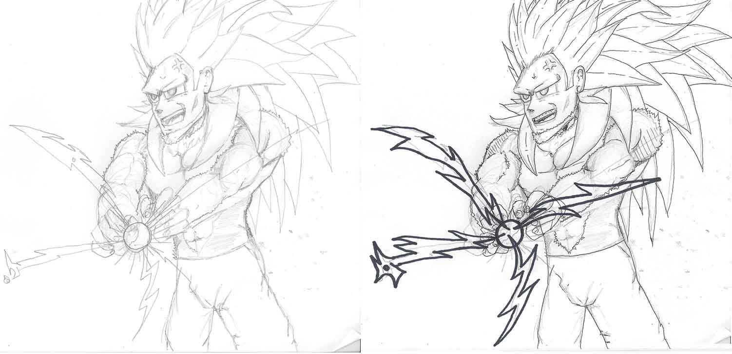 goku super saiyan 5 coloring pages