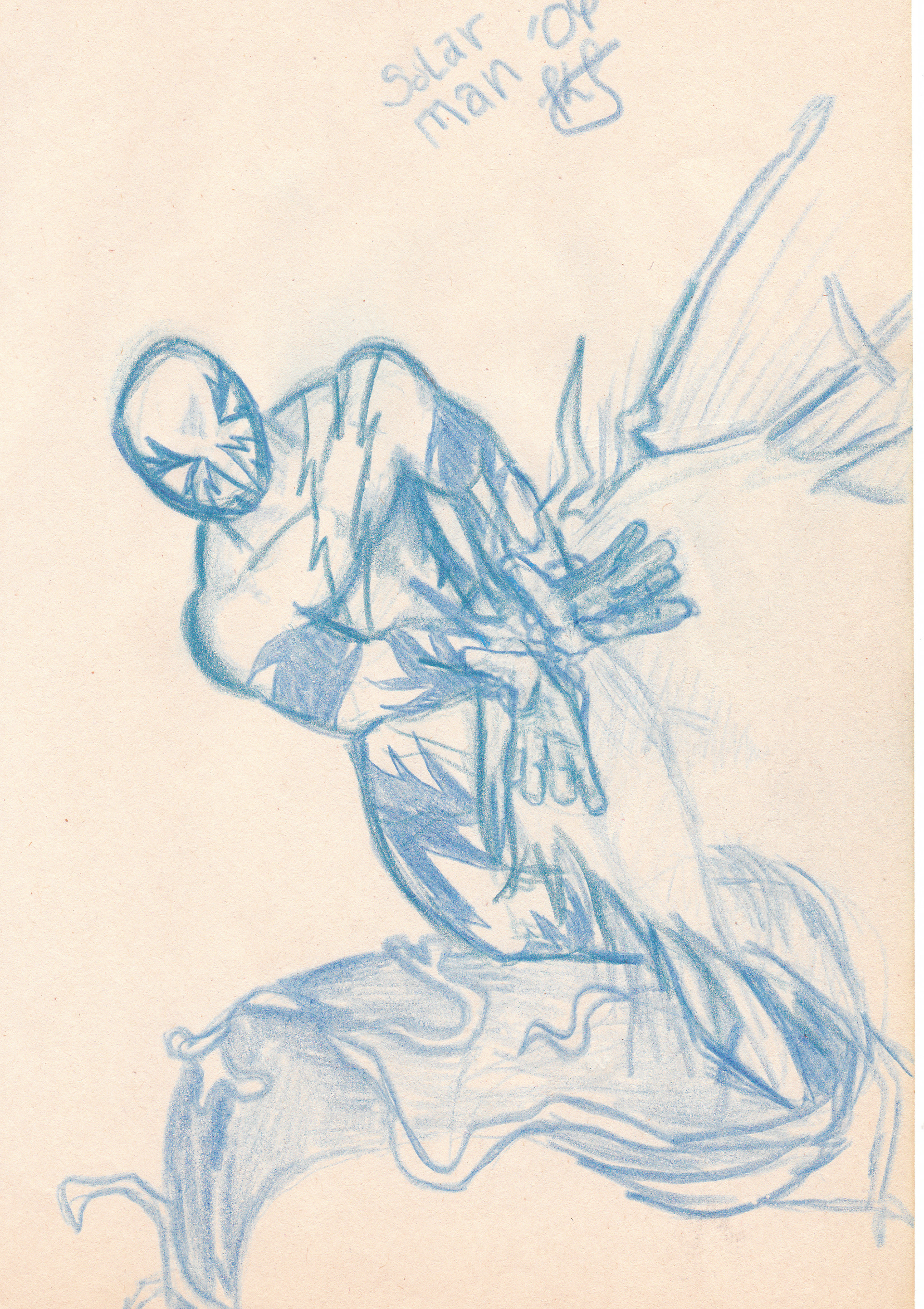 releasing his powers