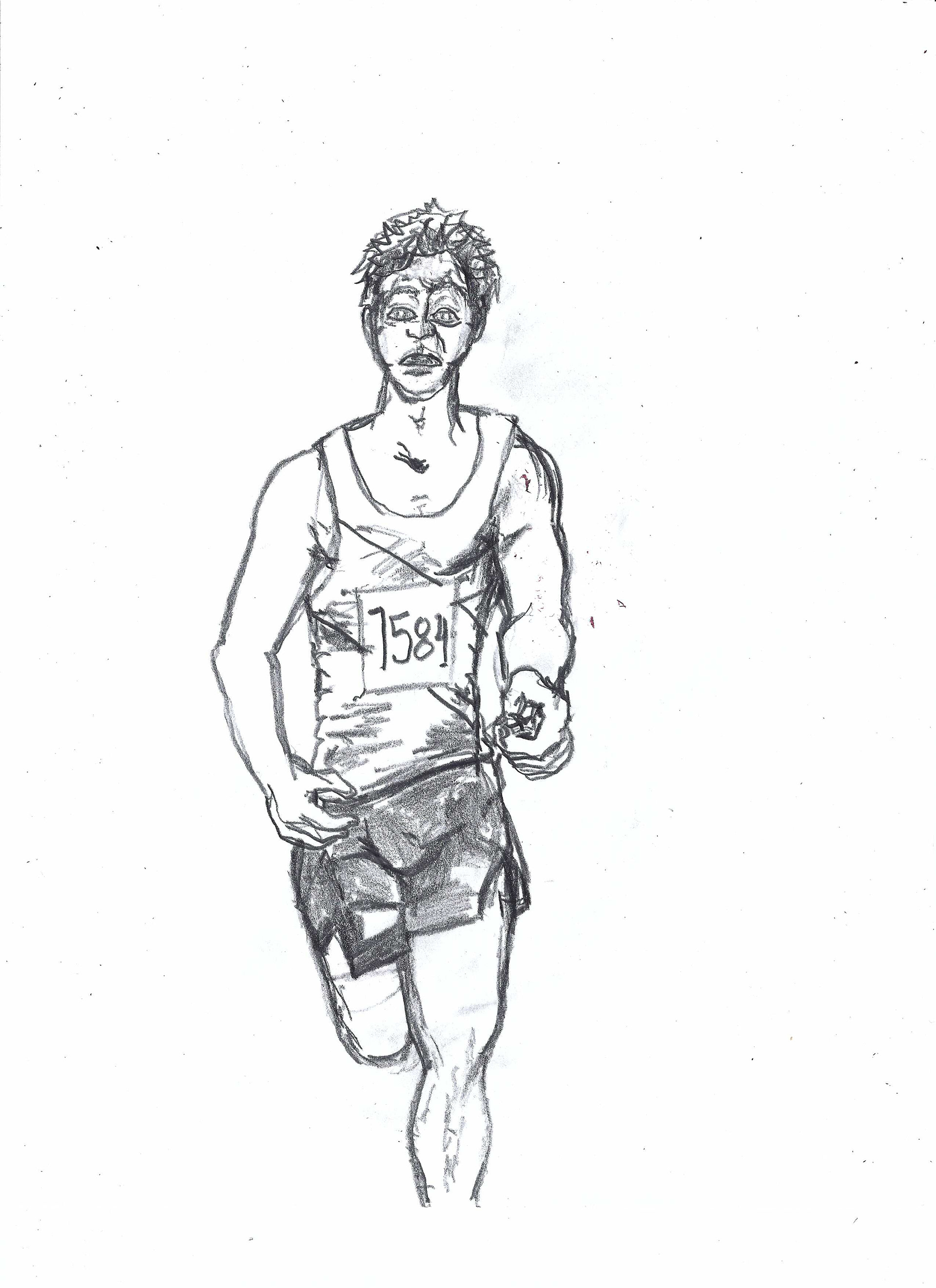 preliminary front sketch