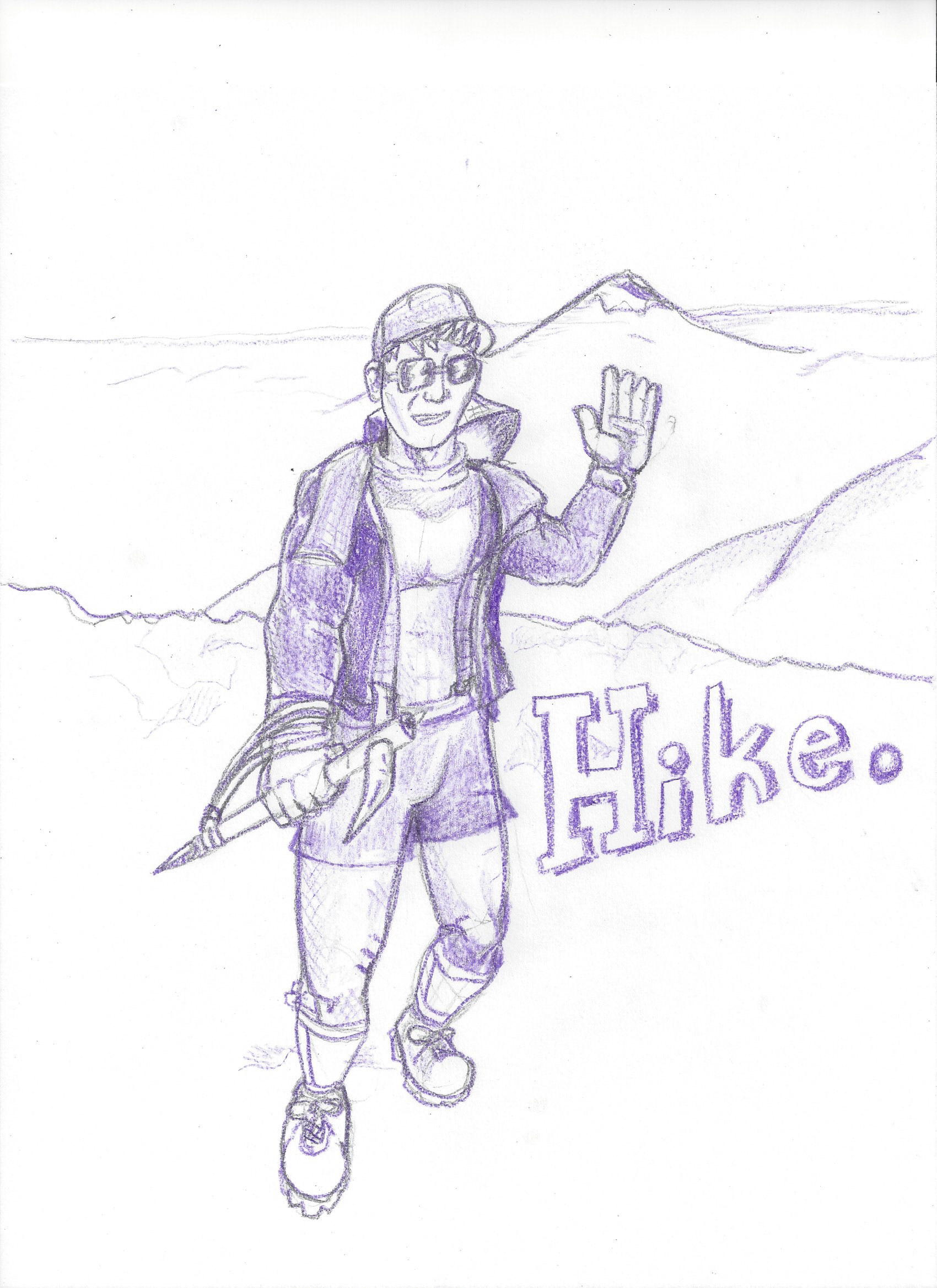 Final Sketch for render in Adobe Photoshop