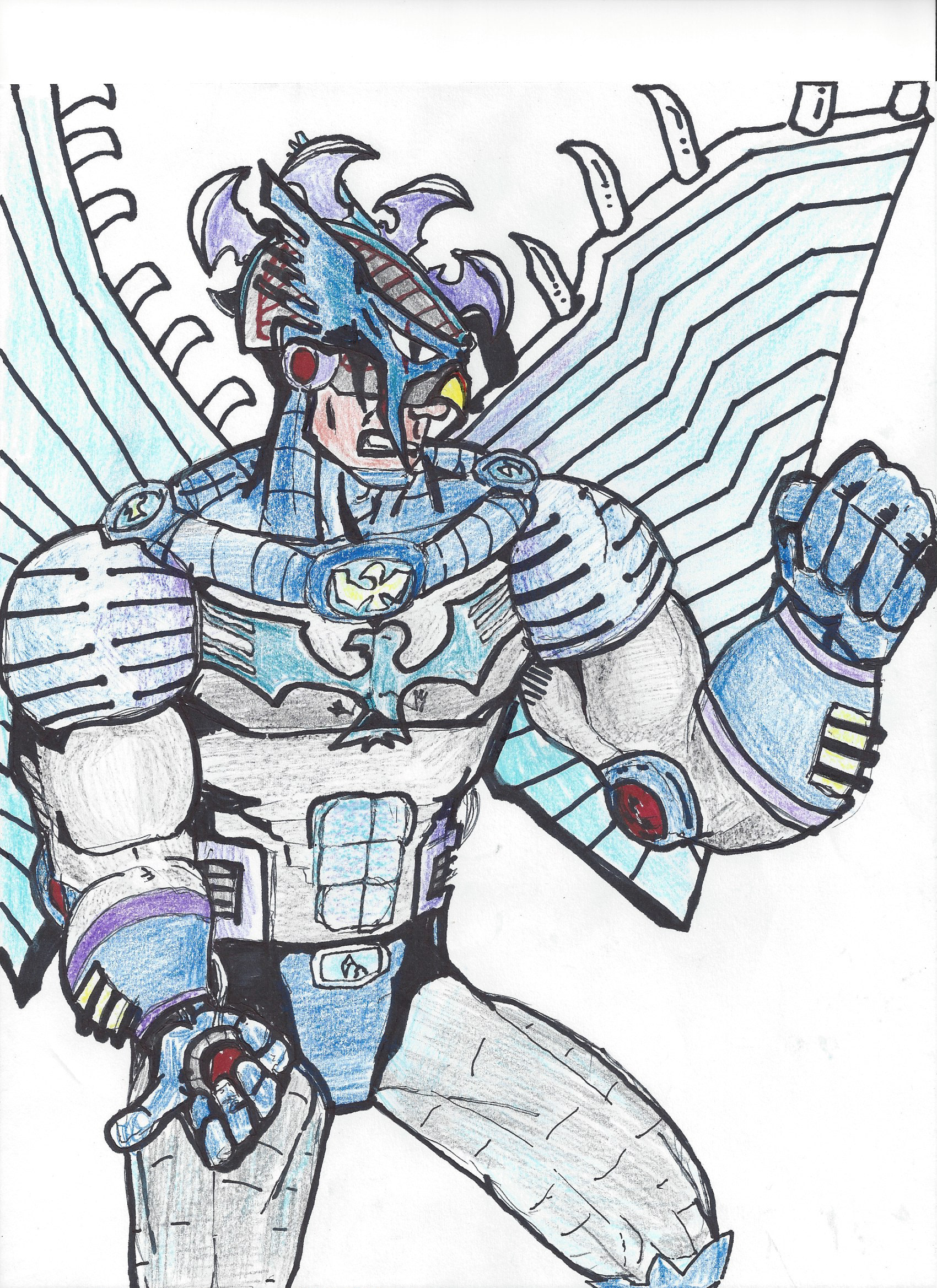 In color hawkwarrior