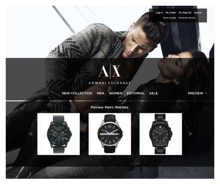 Armani exchange 2024 my order