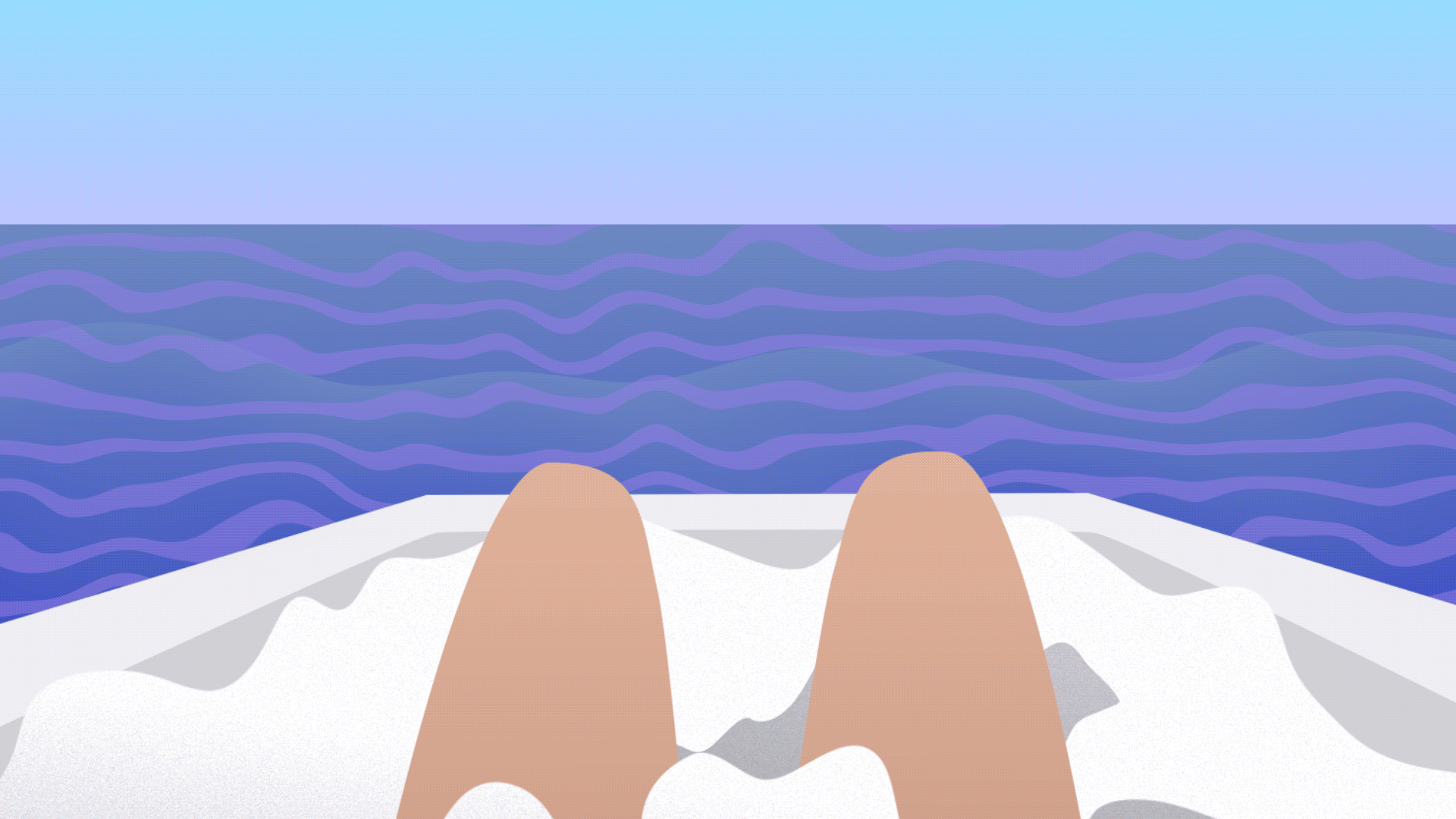 Motion Design, Illustration, Animation, Landscape, Travel, Poetic, Colors, Positive, Dream, Fantasy