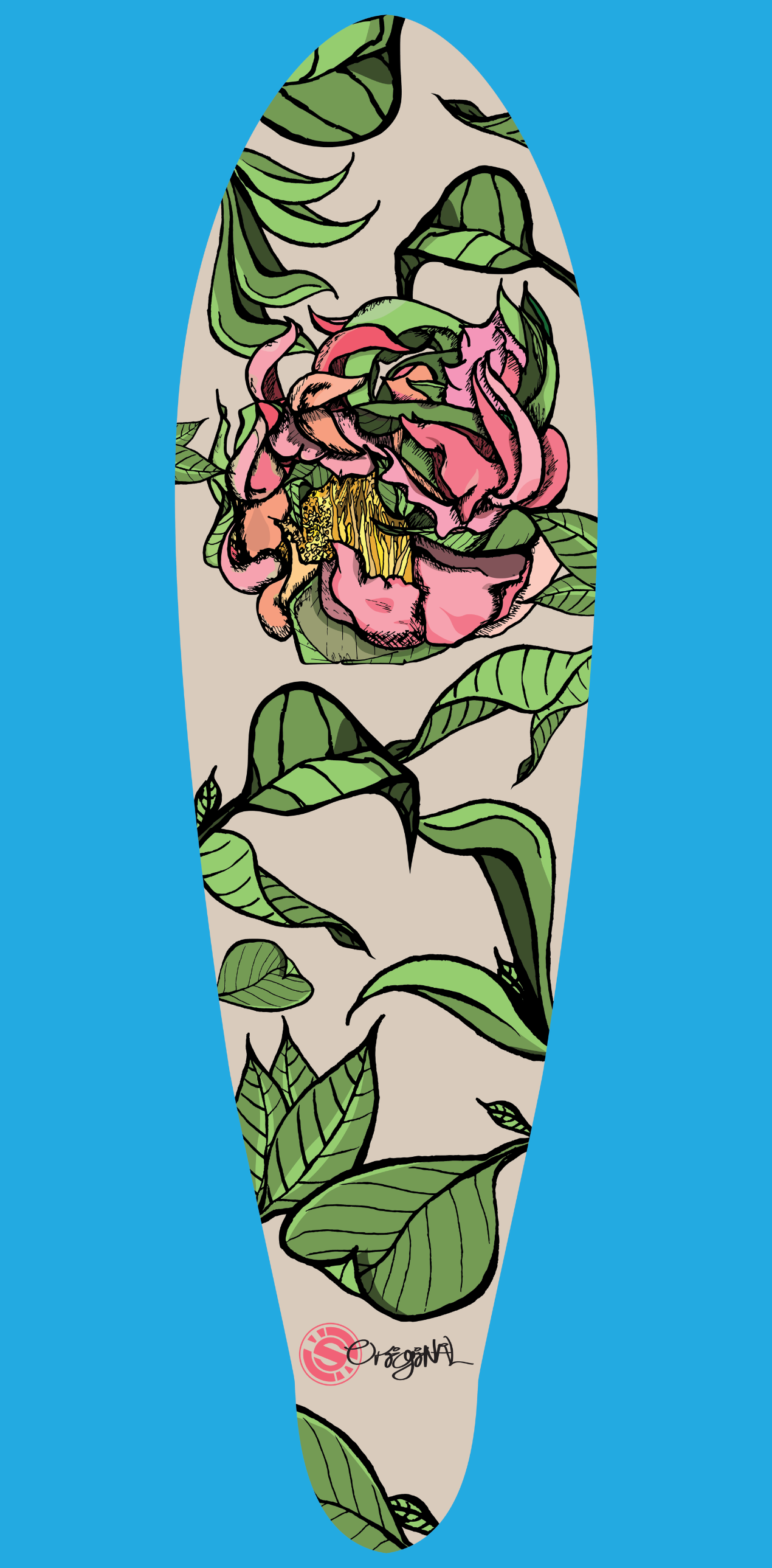 Mockup skateboard full print (2017)