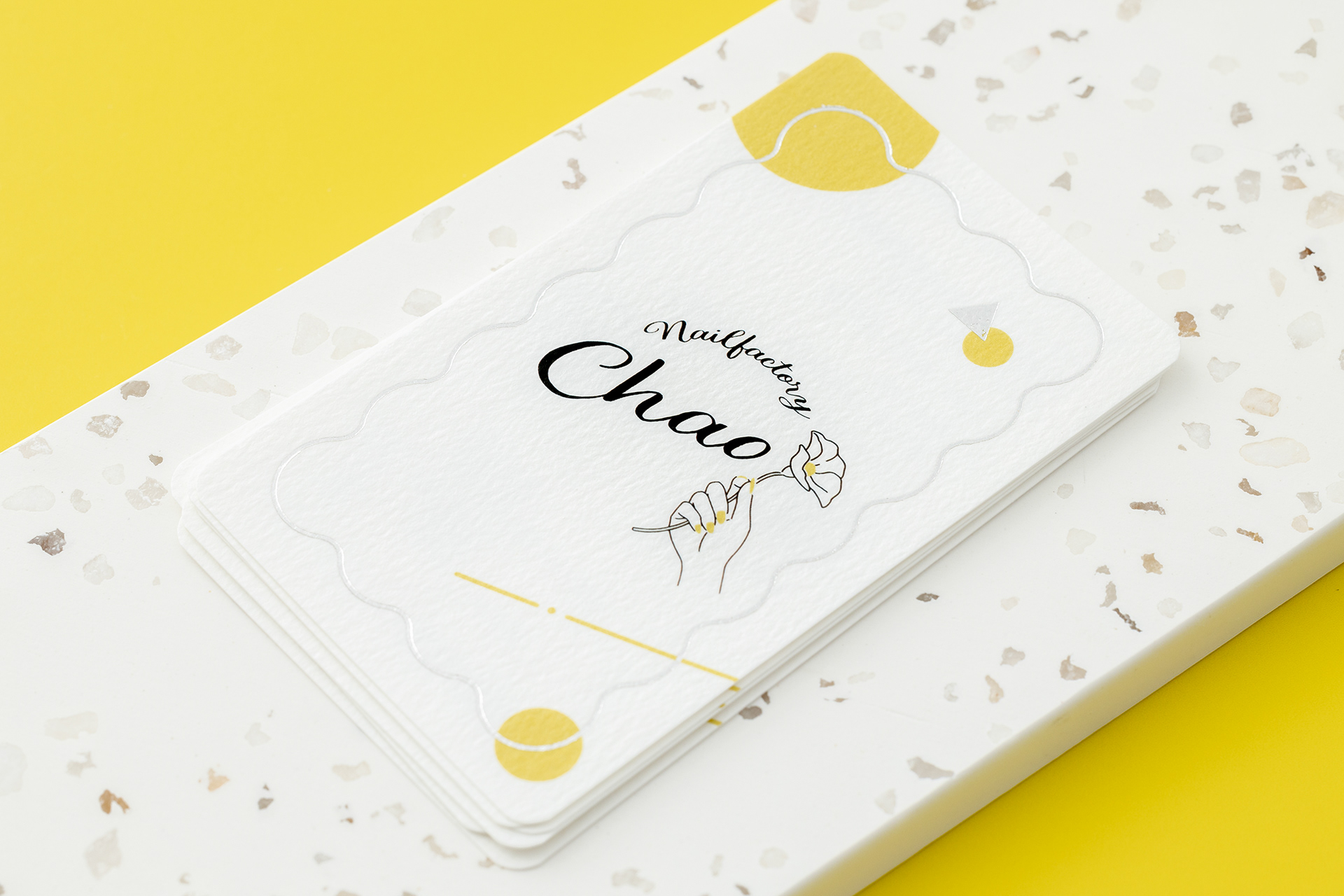Naiffactory Chaoのショップカードデザイン
