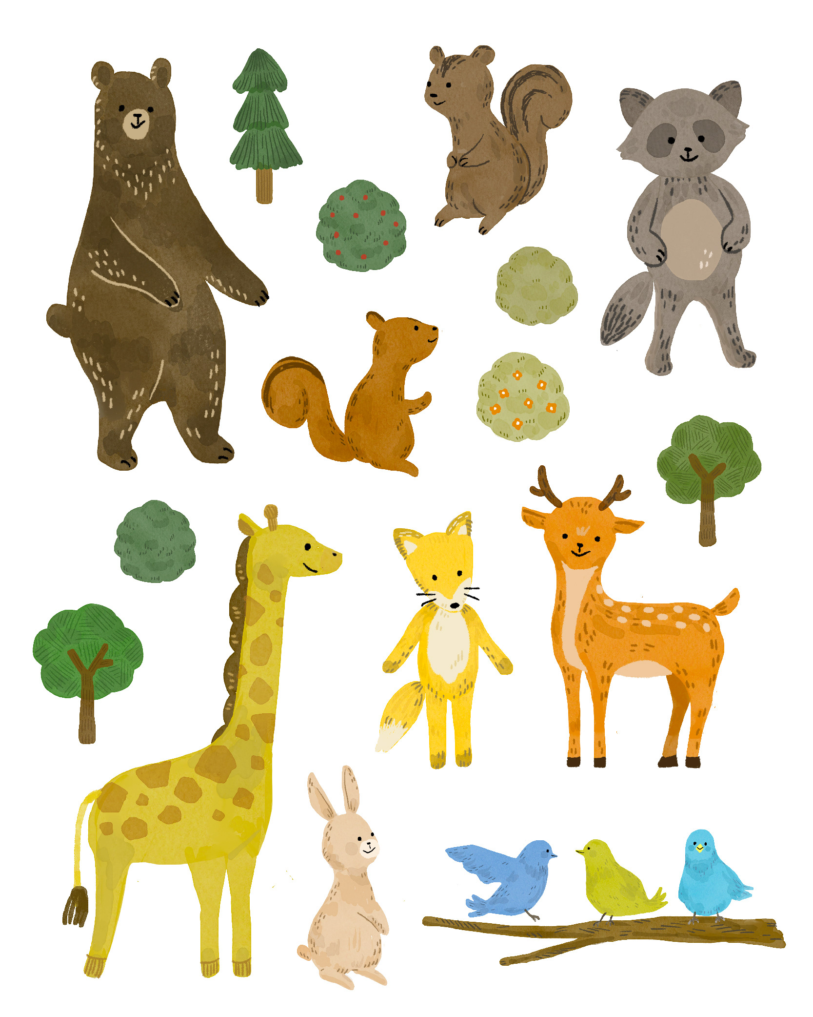 はいれる絵本森のパーティー写真