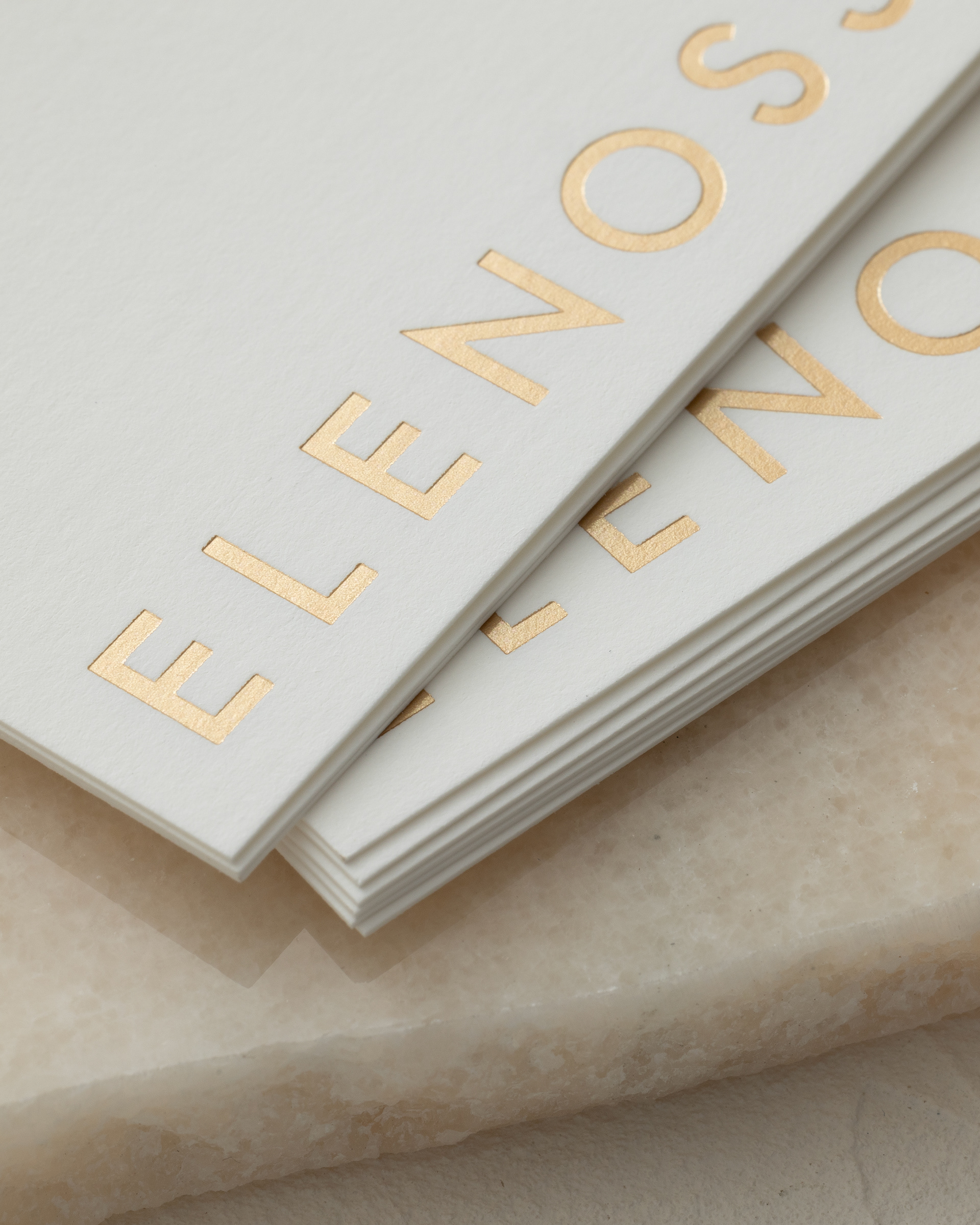 ELENOSS名刺デザイン