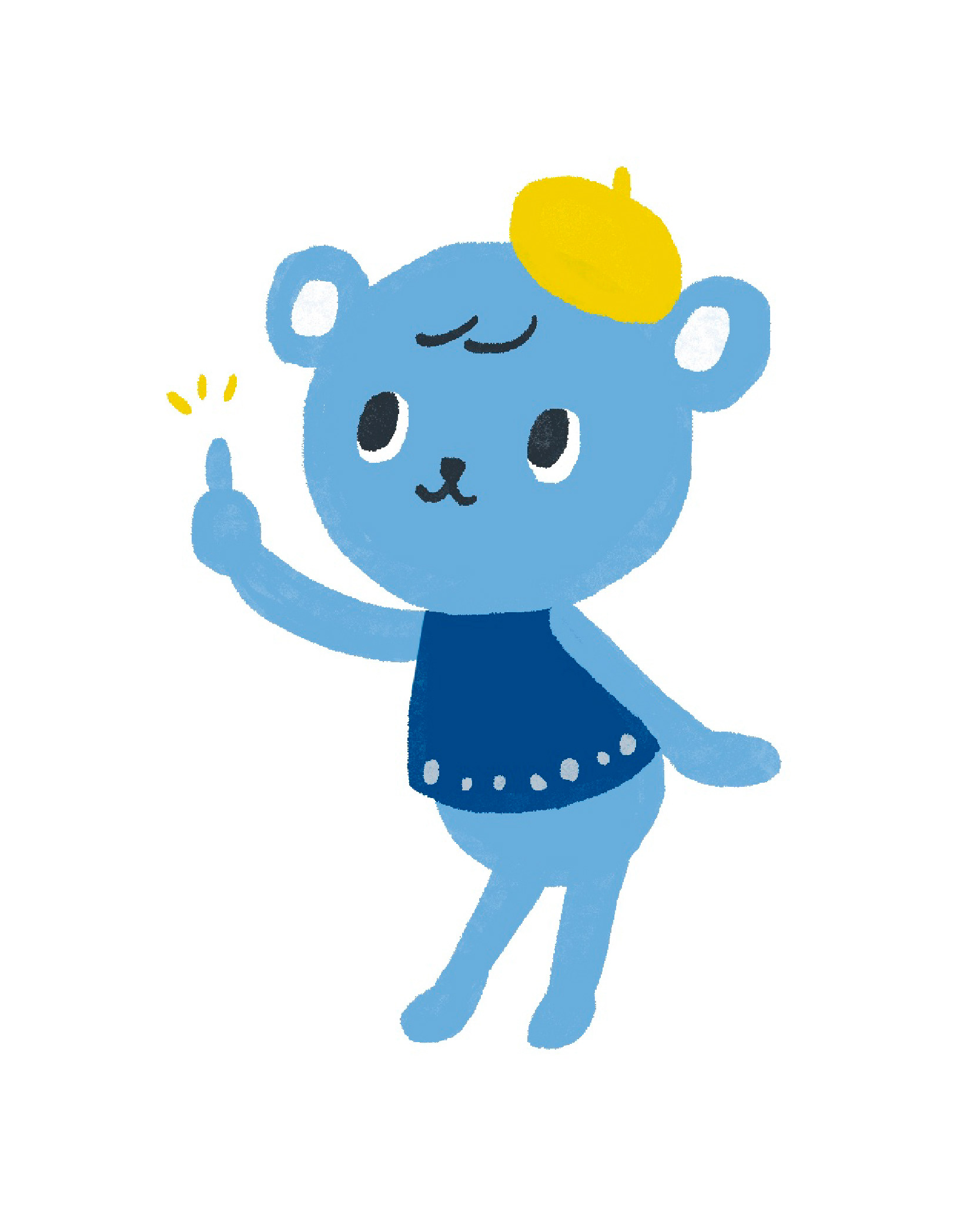 くまのキャラクターイラスト