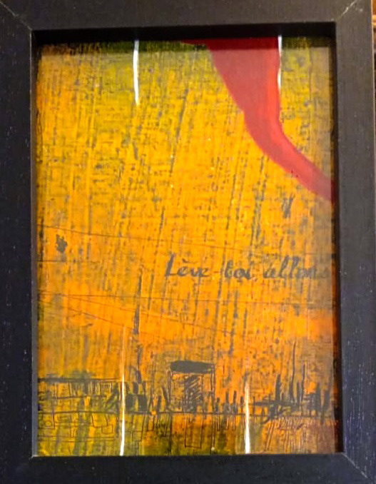 Yvan Emonides - Série «Ruine», Lève-toi, 2010 18 x 13 cm Techniques mixtes 120€