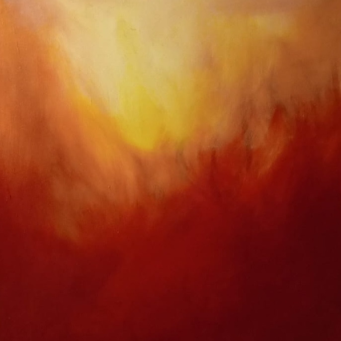 Jean • 0139, 2005-2010 50 x 50 cm Acrylique sur toile, dispositif led - Collection privée