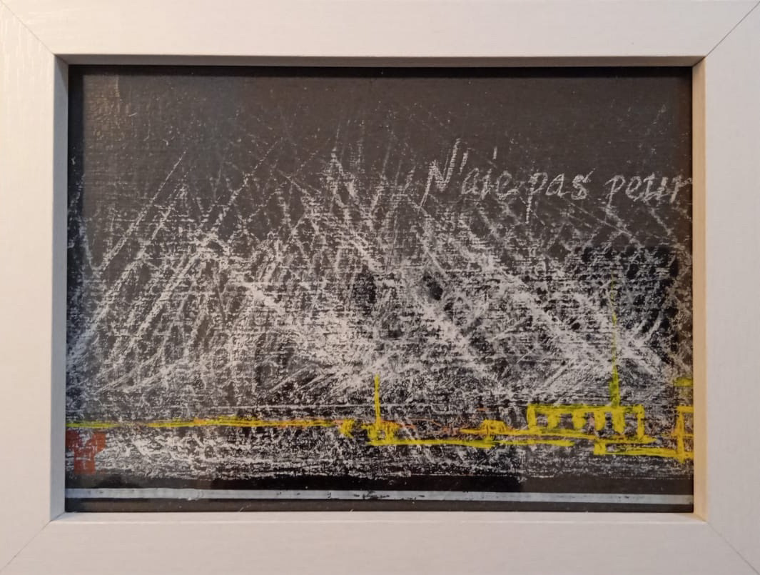 Yvan Emonides - Série «Ville», N’aie pas peur, 2010 18 x 13 cm Techniques mixtes 120€